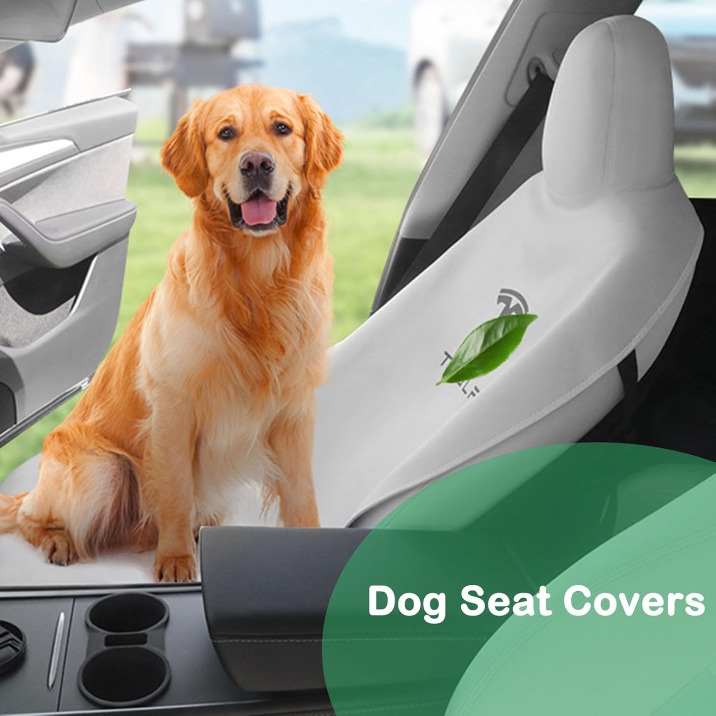 For Tesls Dog Seat Cover,Seat Protector for Tesla Model Y/3 Waterproof Child Seat Protect Accessories (1-Pack)