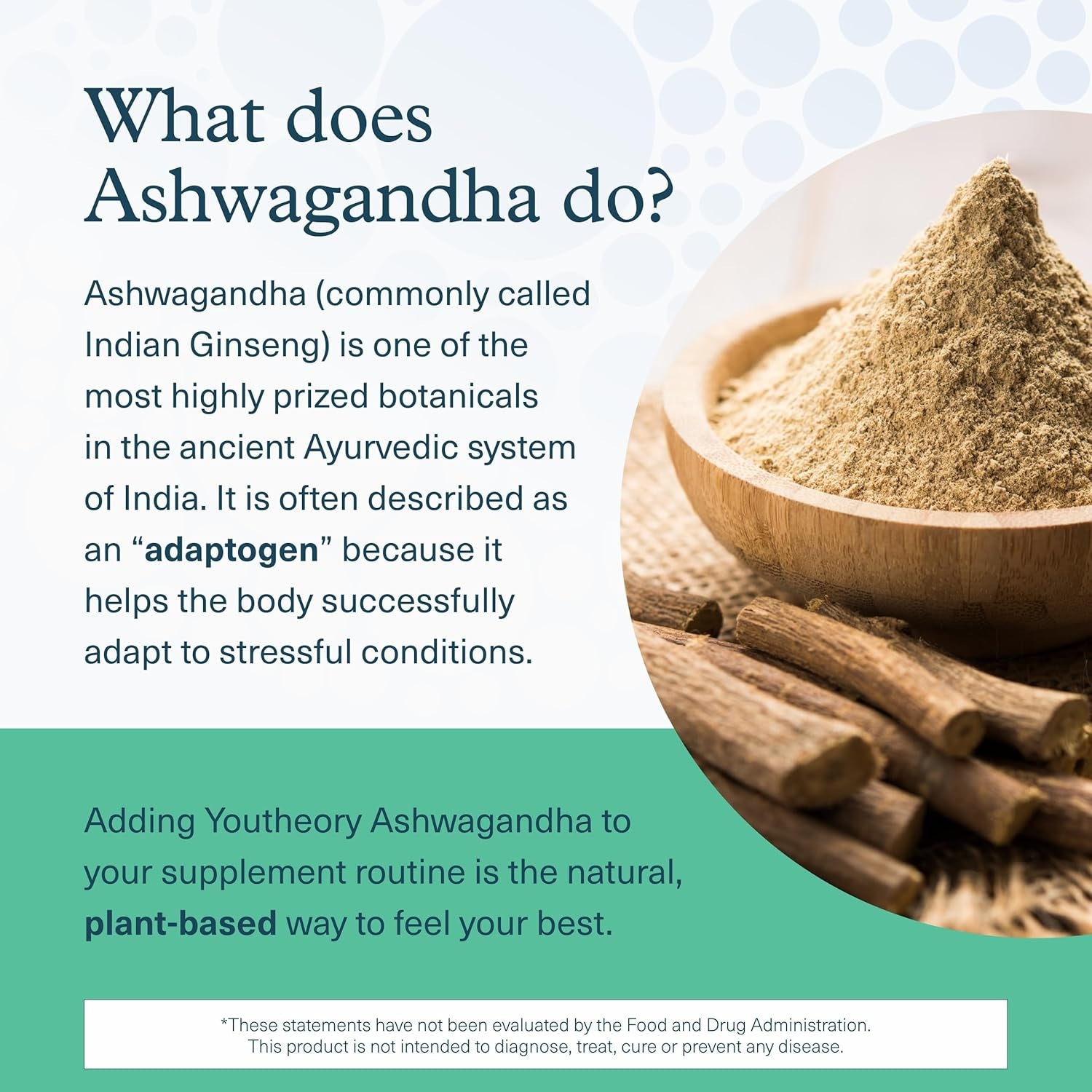 Ashwagandha + GABA - 1,000 Mg Ashwagandha & 100 Mg GABA - Cortisol, Stress & Memory Support Supplement - 60 Vegetarian Capsules TLBH