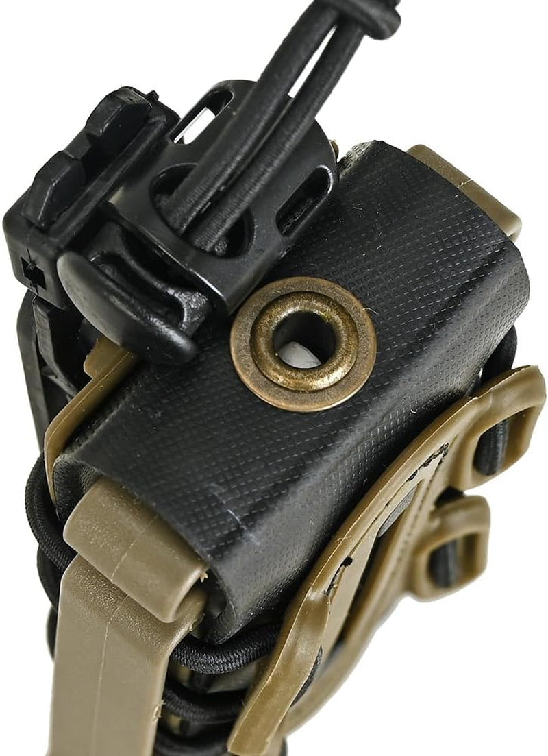 Pistol Mag Pouch 9Mm Softshell Magazine Holder Elastic Cord Retention Tactical Vest Mag Carrier Molle Clip Magazine Pouch