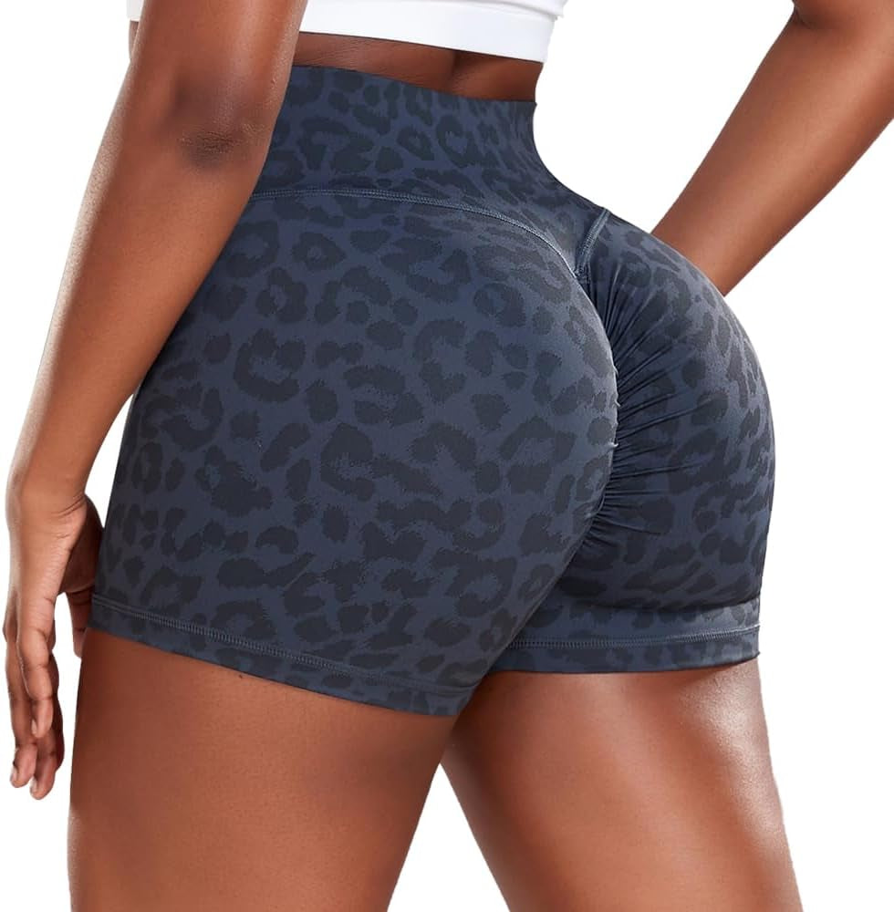 Scrunch Butt Short for Women High Waist Workout Shorts Booty Sport Yoga Leggings
