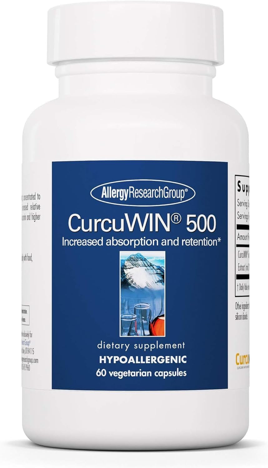 Curcuwin 500 Supplement - Turmeric Extract, Curcumin 500Mg, Turmeric Pills, Curcuma Longa, Pure, Organic, Bioavailable - 500Mg Vegetarian Capsules, 60 Count TLBH