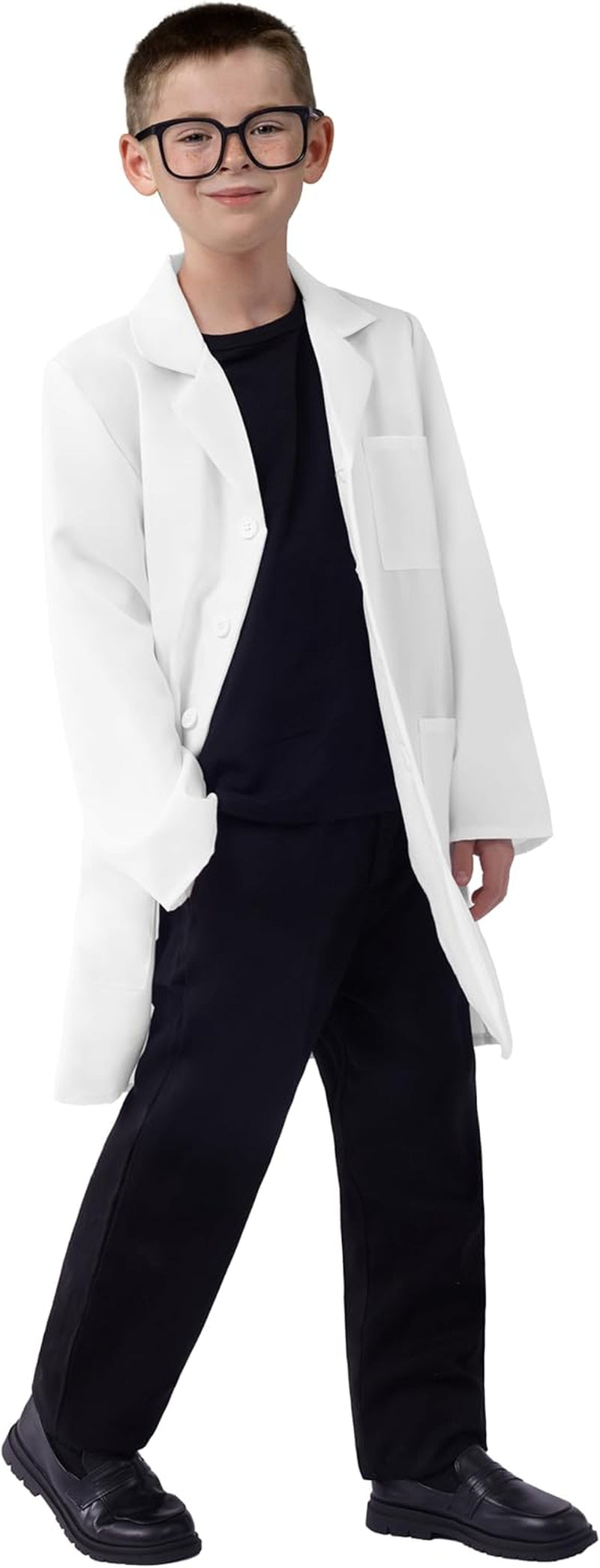Kids Halloween Costume, Doctor Lab Coat Boys, Toddlers Medical Costume for Halloween Costumes Role Play Themed Parties (Small(5-7 Yrs))