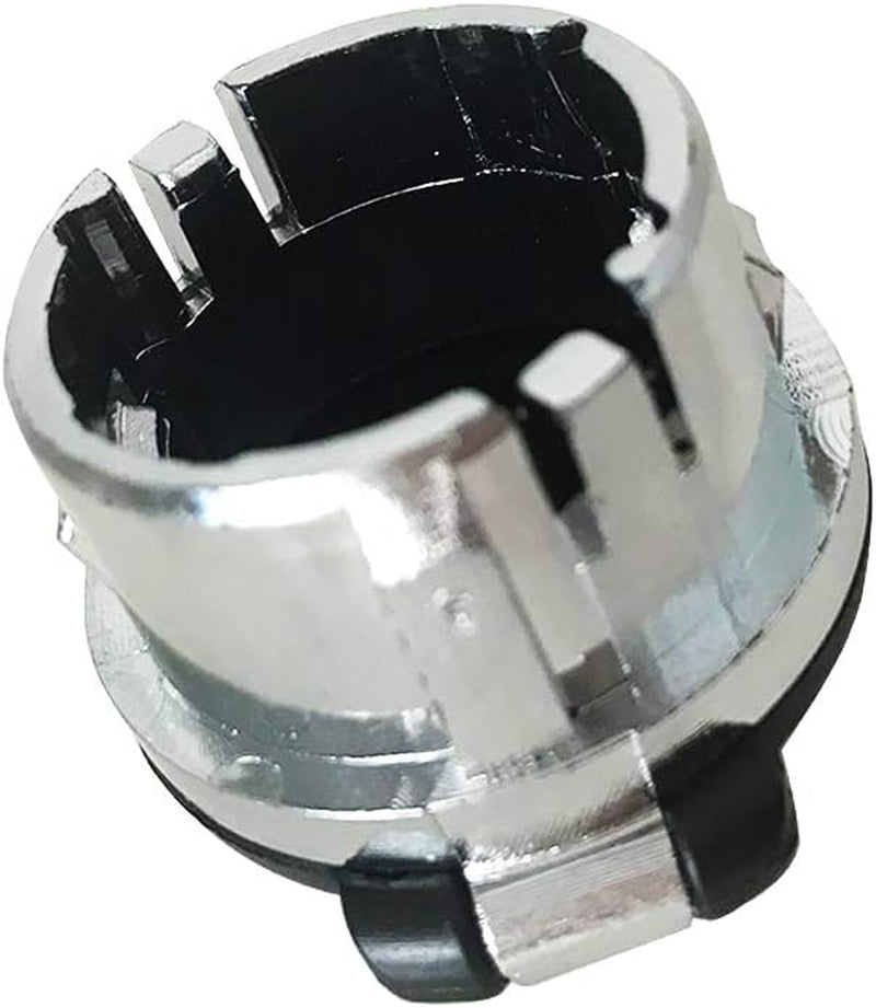 Set of 2 Plug Cover Cap 12V Chrome Replacement Power Outlet Dash Retainer Cigarette Lighter Plug Retainer for Chevrolet Silverado GMC Sierra 1500 2500HD 3500 2007-2013 20983936