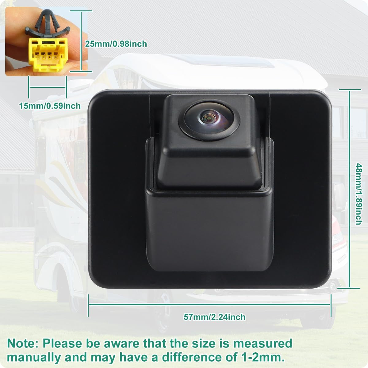 95760-2T101 Backup Camera Rear View Safety Parking Assist for Kia Optima Hybrid 2011-2013, Replace OE# 95760-2T001 by TRUCK DRIVER