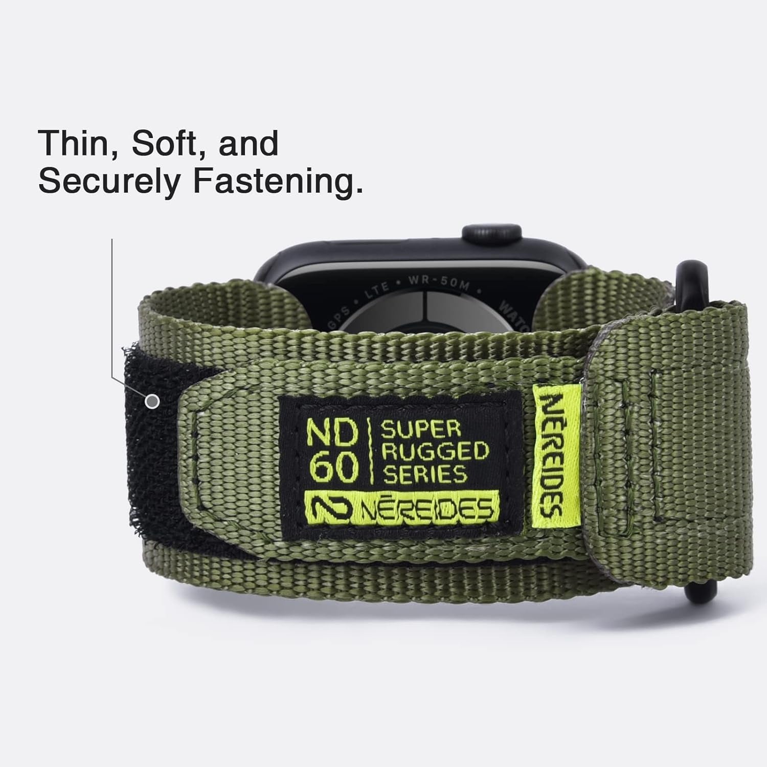 Compatible with Apple Watch Series10 Band Series 9/8/7/6/5/4/Se/Se2/Ultra 1/2, Nylon Sports Strap with Woven Design for 46Mm 49Mm/42Mm/44Mm/45Mm/38Mm/40Mm/41Mm