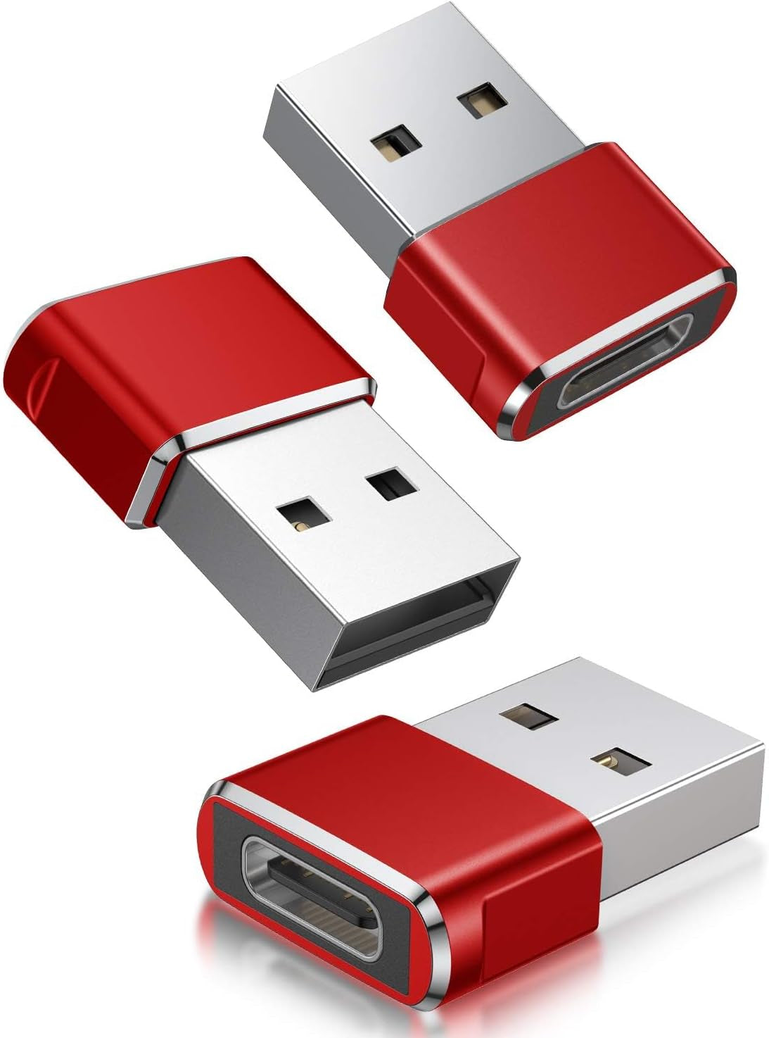 USB to USB C Adapter,Iphone 16 16E 15 Pro Max Charger Adapter 3Pack,Usbc Female to USB a Male,Type C OTG Converter for Apple Watch Iwatch 10 9 Se,Airpod,Ipad Mini Air,Samsung Galaxy S25 S24