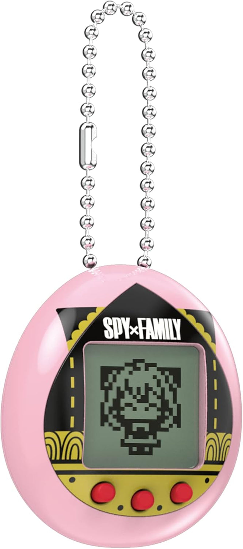 Bandai Spy X Family Pink| Raise Anya with the 4Cm Virtual Pet Based on the Spy X Family Manga and Anime Handheld Games Are Fun Boys and Girls Toys and Anime Gifts BanUK