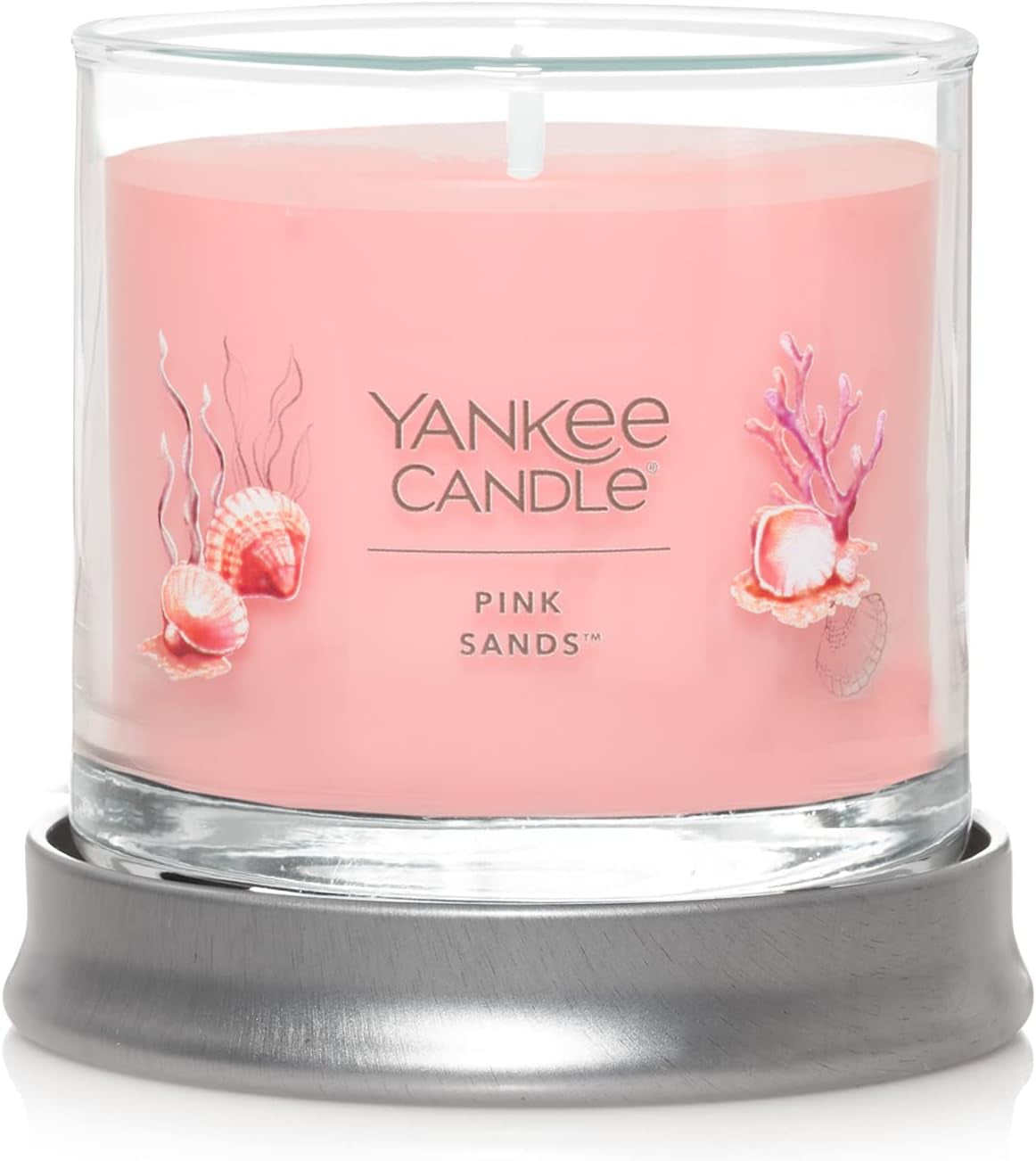 Pink Sands Scented, Classic 22Oz Large Jar Single Wick Candle, over 110 Hours of Burn Time, Perfect for Creating Relaxing Atmosphere