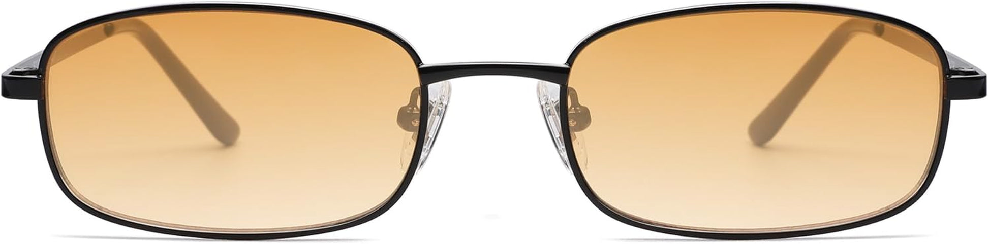 Small Y2K Narrow Rectangle Sunglasses Womens Mens Retro 80S 90S Skinny Sunnies SJ1187