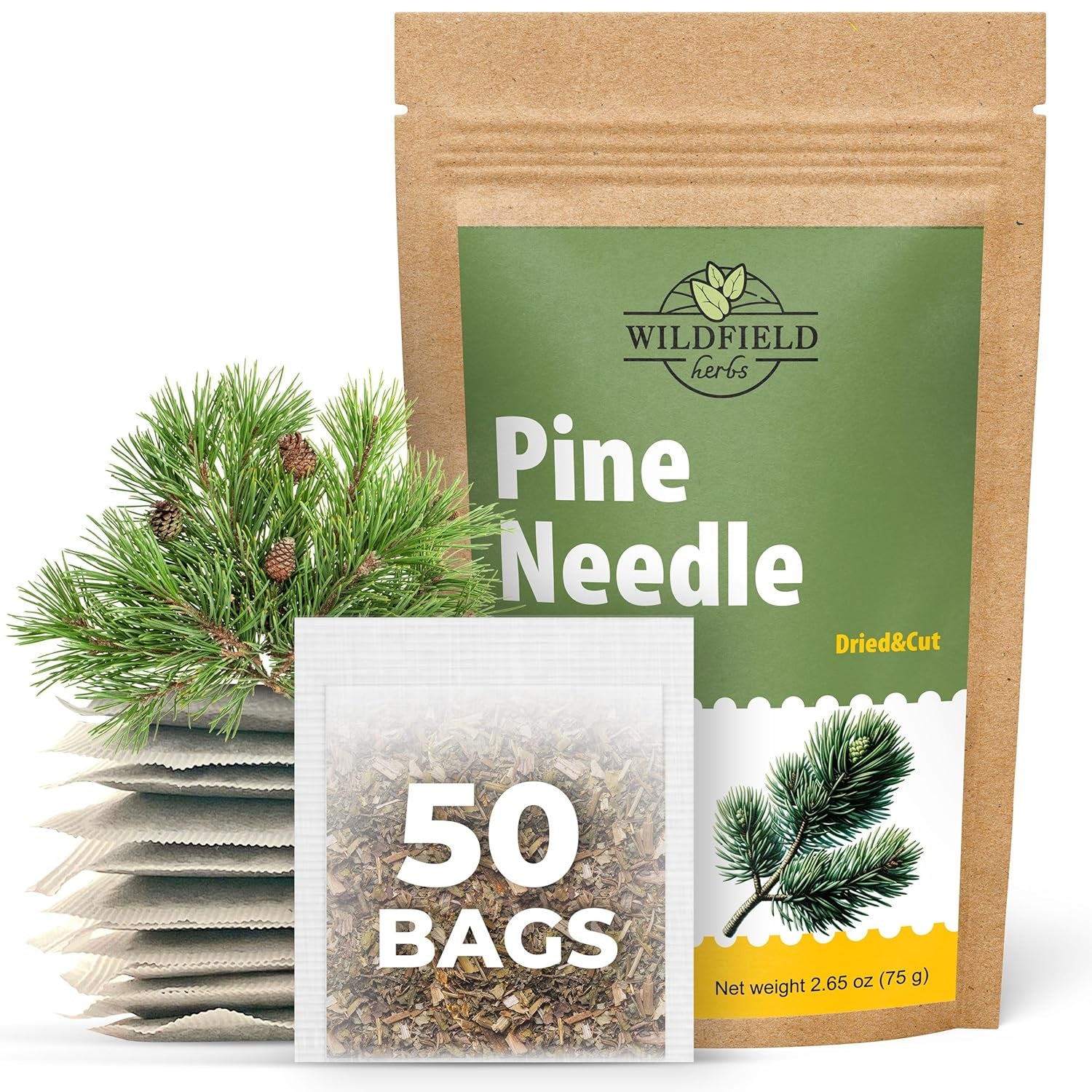 100 Bags Ginger Tea Bags Ginger Root Tea Dry Dried Herb (Zingiber Officinale) - 100 Count 1.5G Tea Bags Ginger Raíz De Jengibre TLBH