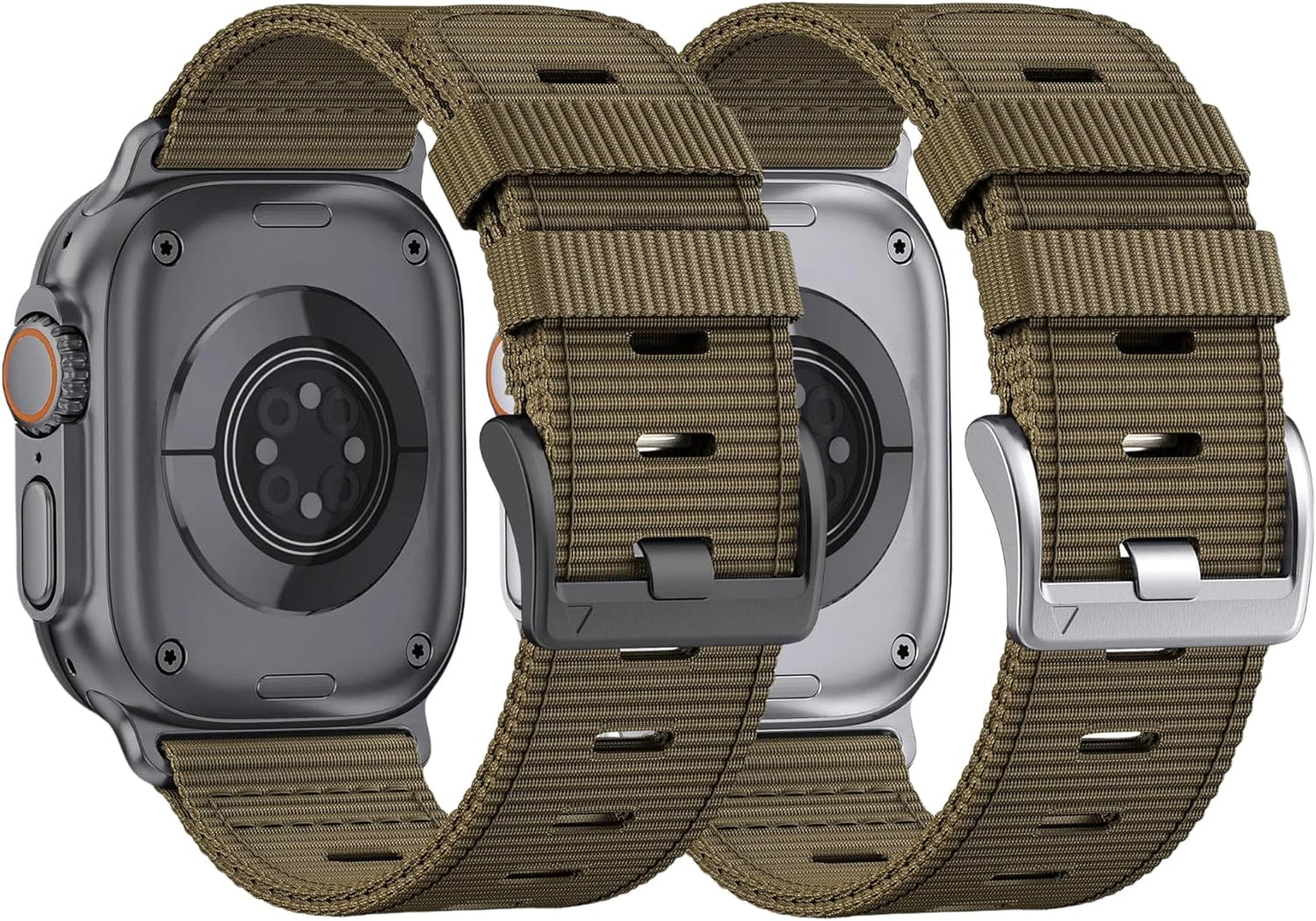 Nylon Quick Release Watch Bands for Apple Watch 49Mm 46Mm 45Mm 44Mm 42Mm, Adjustable Breathable Replacement Nylon Sport Loop Watch Straps for Apple Watch Ultra Band 10/9/8/7/6/Se/5/4/3/2/1/Ultra 2