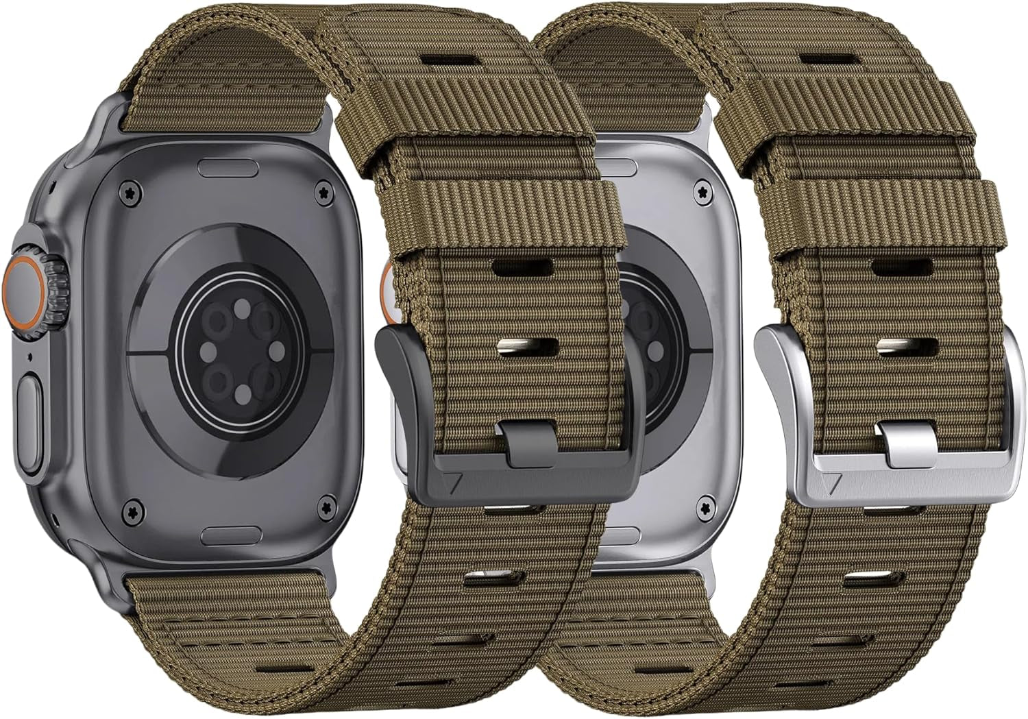 Nylon Quick Release Watch Bands for Apple Watch 49Mm 46Mm 45Mm 44Mm 42Mm, Adjustable Breathable Replacement Nylon Sport Loop Watch Straps for Apple Watch Ultra Band 10/9/8/7/6/Se/5/4/3/2/1/Ultra 2