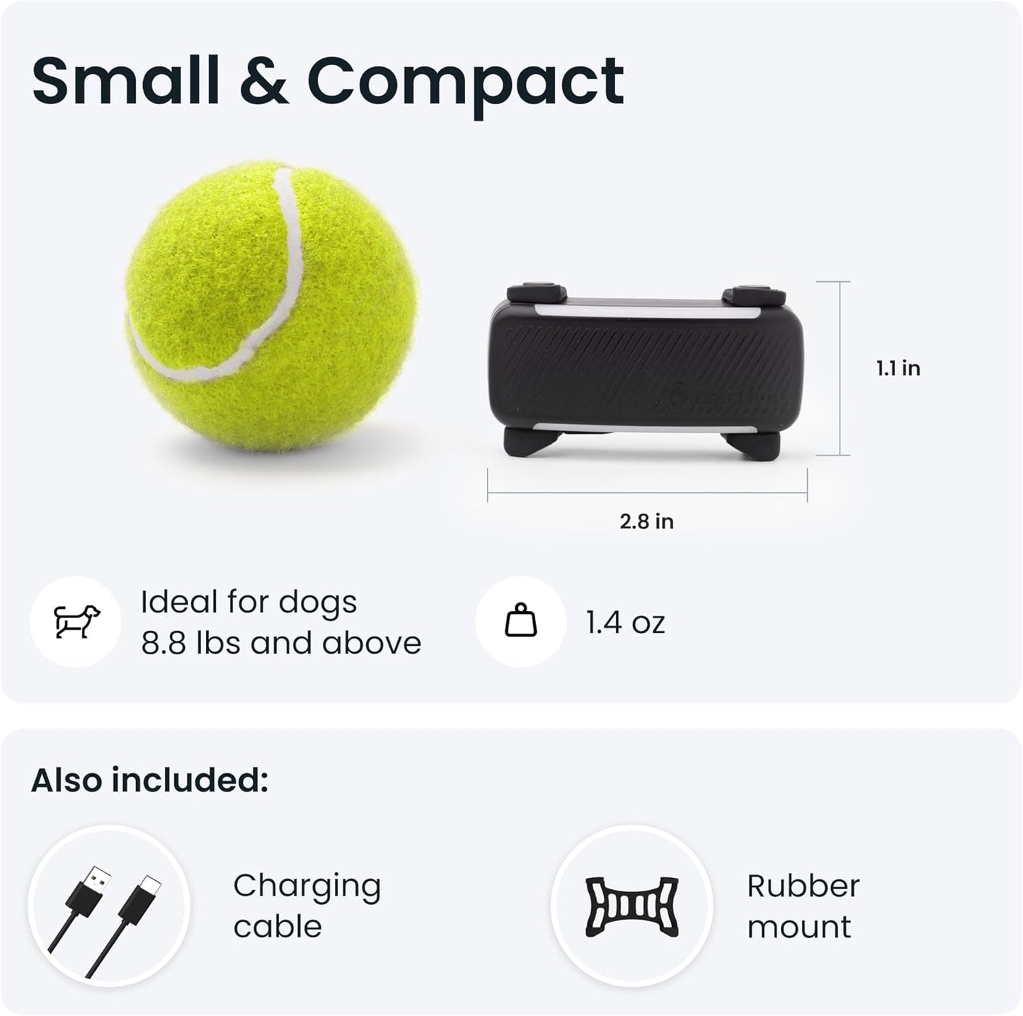 GPS Dog Tracker (2025 Release) | Real-Time Pet Location Tracker | Health & Wellness Alerts | Virtual Fence for Dogs | Bark Monitoring | Dog Collar Attachment (Black) TRUCK DRIVER