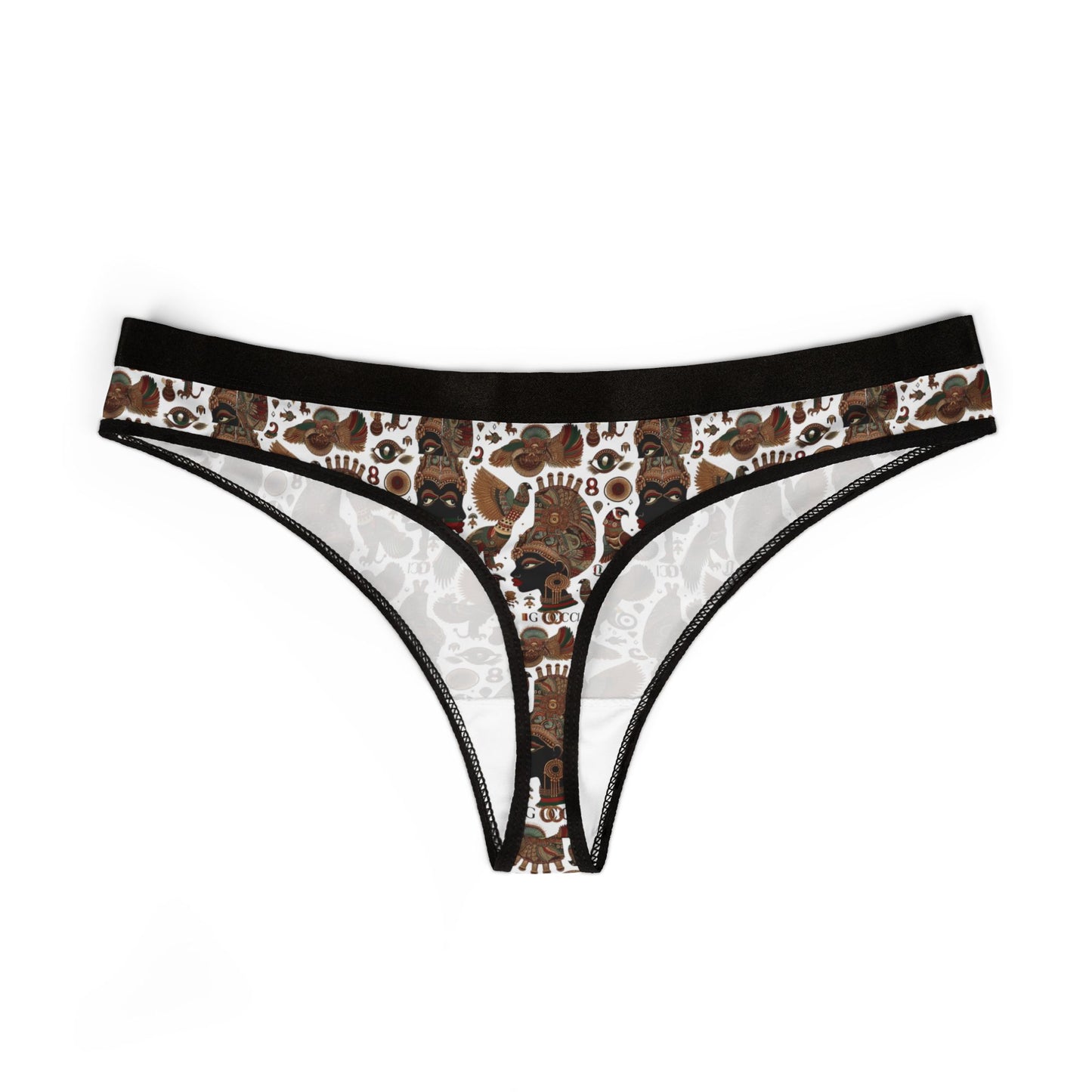 Trendy Women's Thongs Gucci-inspired African Egyptian Queen