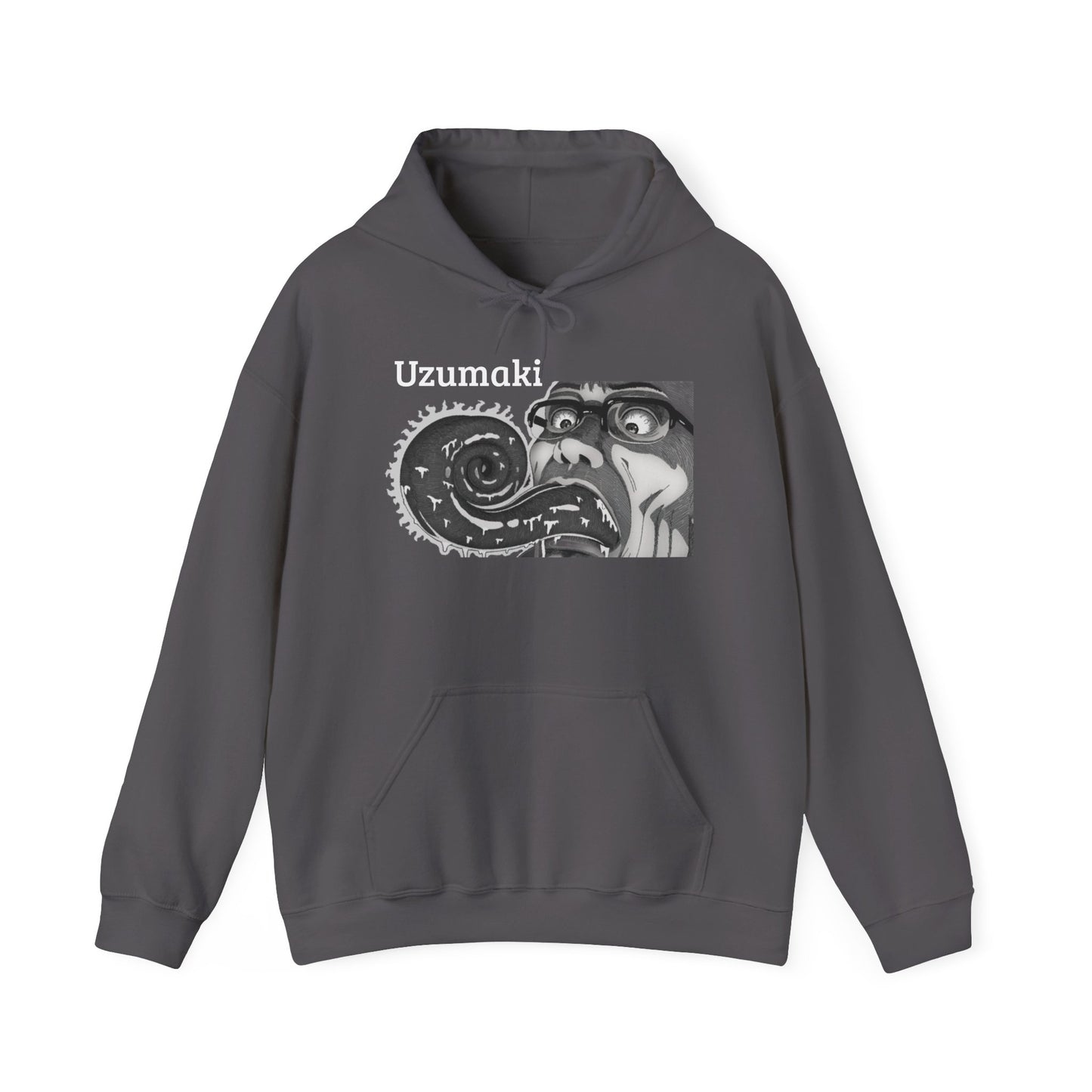 Anime Uzumaki Hoodie - Unisex Heavy Blend™ Hooded Sweatshirt, Naruto Inspired Jumper, Cosplay Sweater, Japanese Manga Pullover, Cool Anime