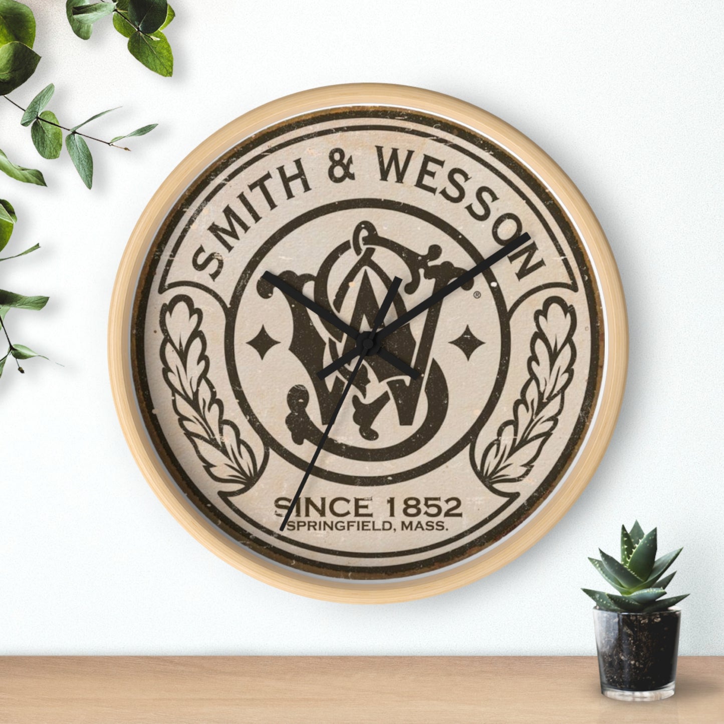 SMITH AND WESSON Wall Clock