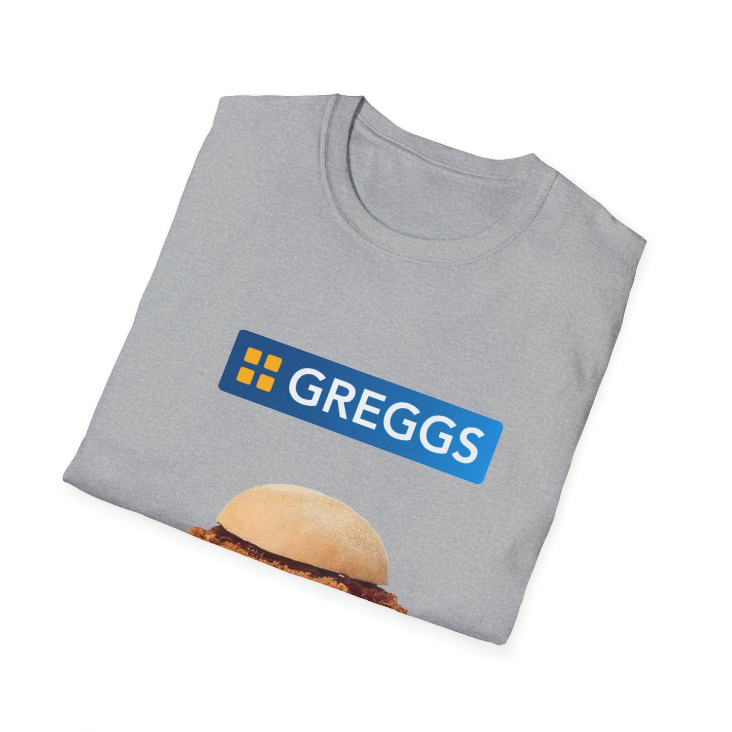 GREGGS Chicken Burger T-Shirt - Unisex Softstyle