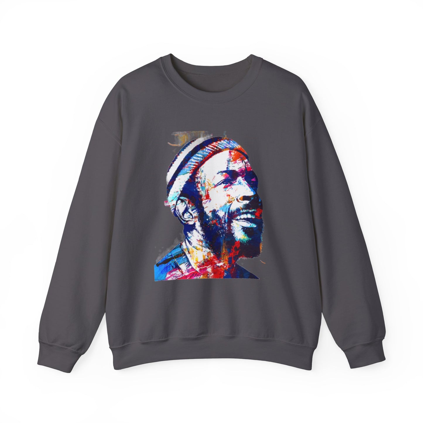 Marvin Gaye Abstract Paintings Unisex Heavy Blend™ Crewneck Sweatshirt