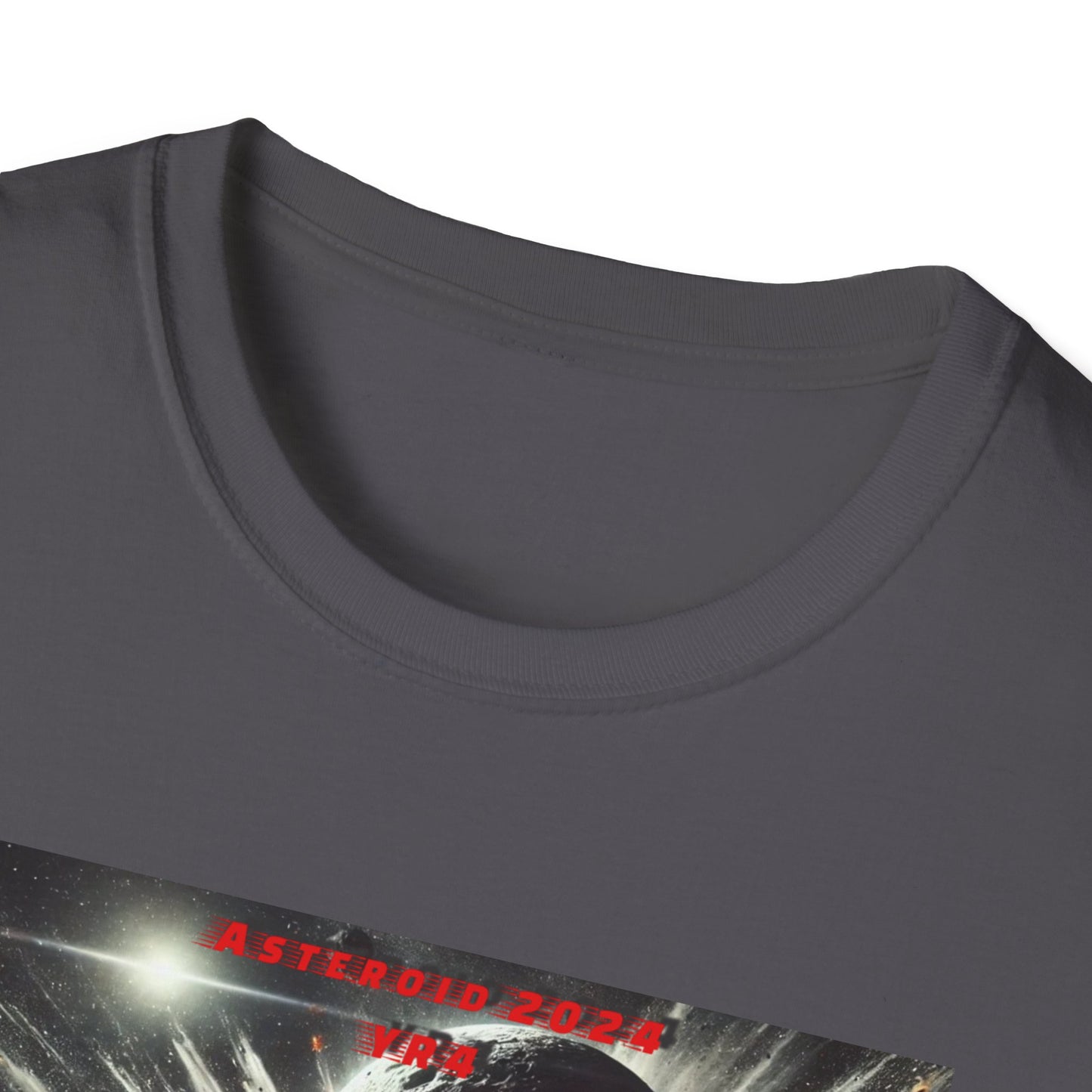 NASA Alert Asteroid 2024 YR4 May COLLIDE With The Moon  Unisex Softstyle T-Shirt