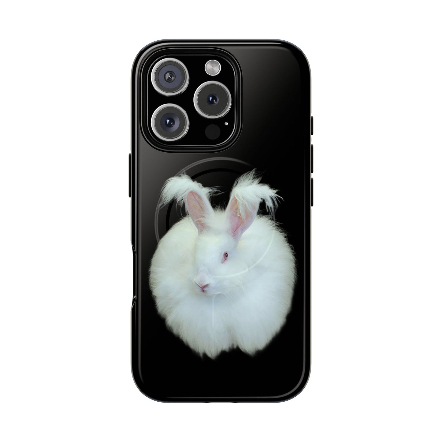 Angora Rabbit Tough Magnetic iPhone Cases