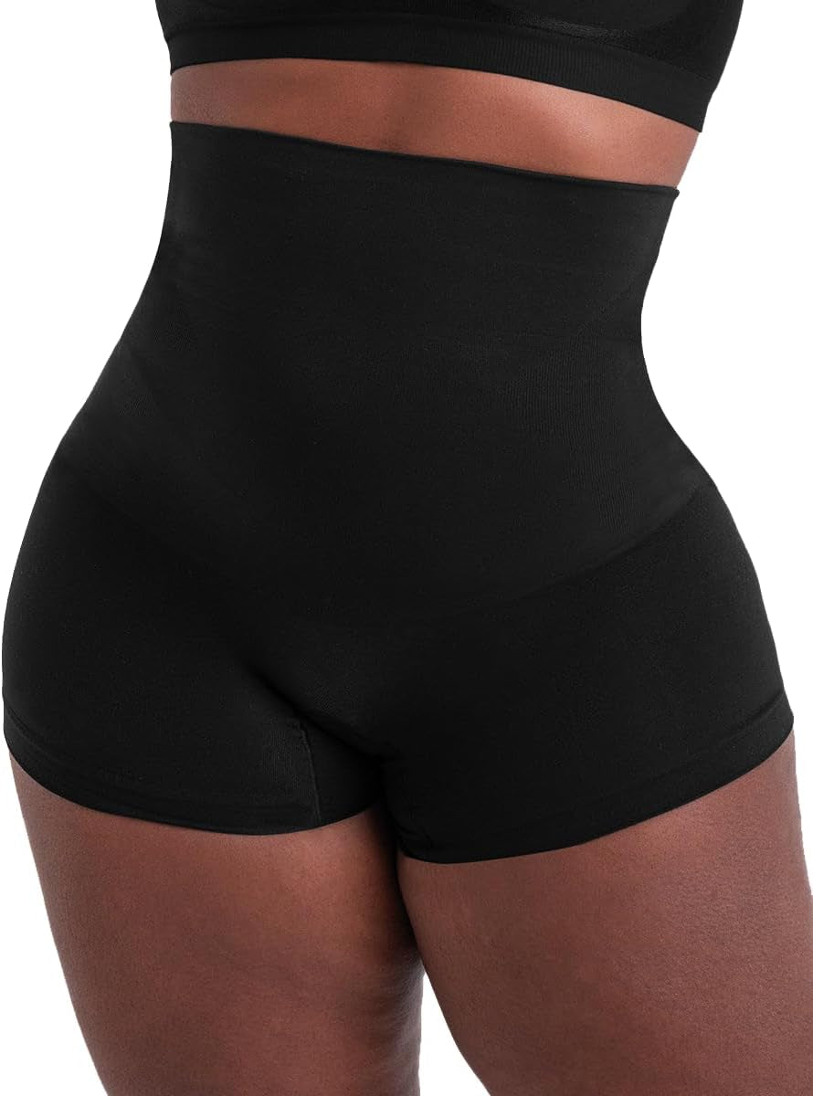 Shapewear Shorts - High Compression Shapewear for Women Tummy Control - Boy Shorts for Women