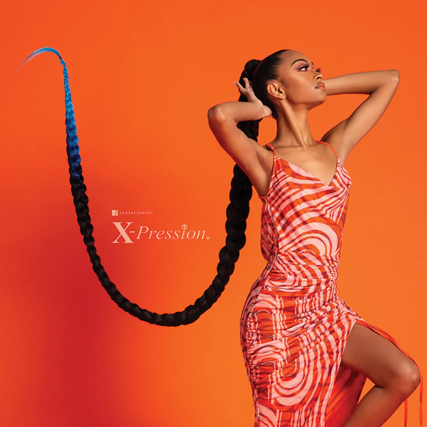 Braids African Collection 6X X-Pression Pre-Stretched Braid 58" (1-PACK, 4)