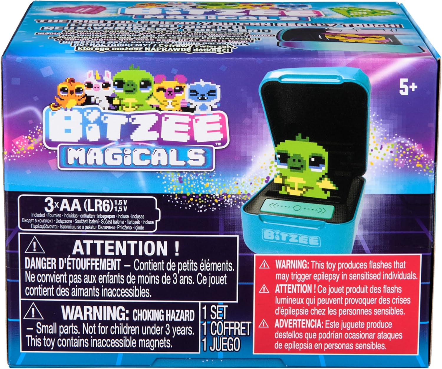 , Magicals with 20 Interactive Characters Inside, Reacts to Touch, Digital Pet Kids Toys for Ages 5 and Up ZOUSA