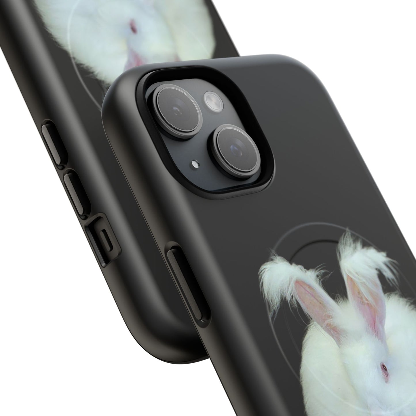 Angora Rabbit Tough Magnetic iPhone Cases