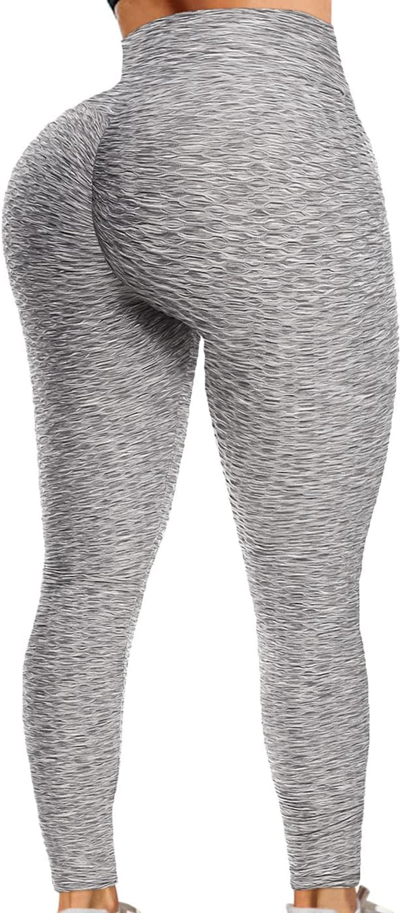 Booty Yoga Pants Tiktok Butt Leggings Anit Cellulite Texutred Booty Lifting Leggings Scrunch Butt Yoga Pants