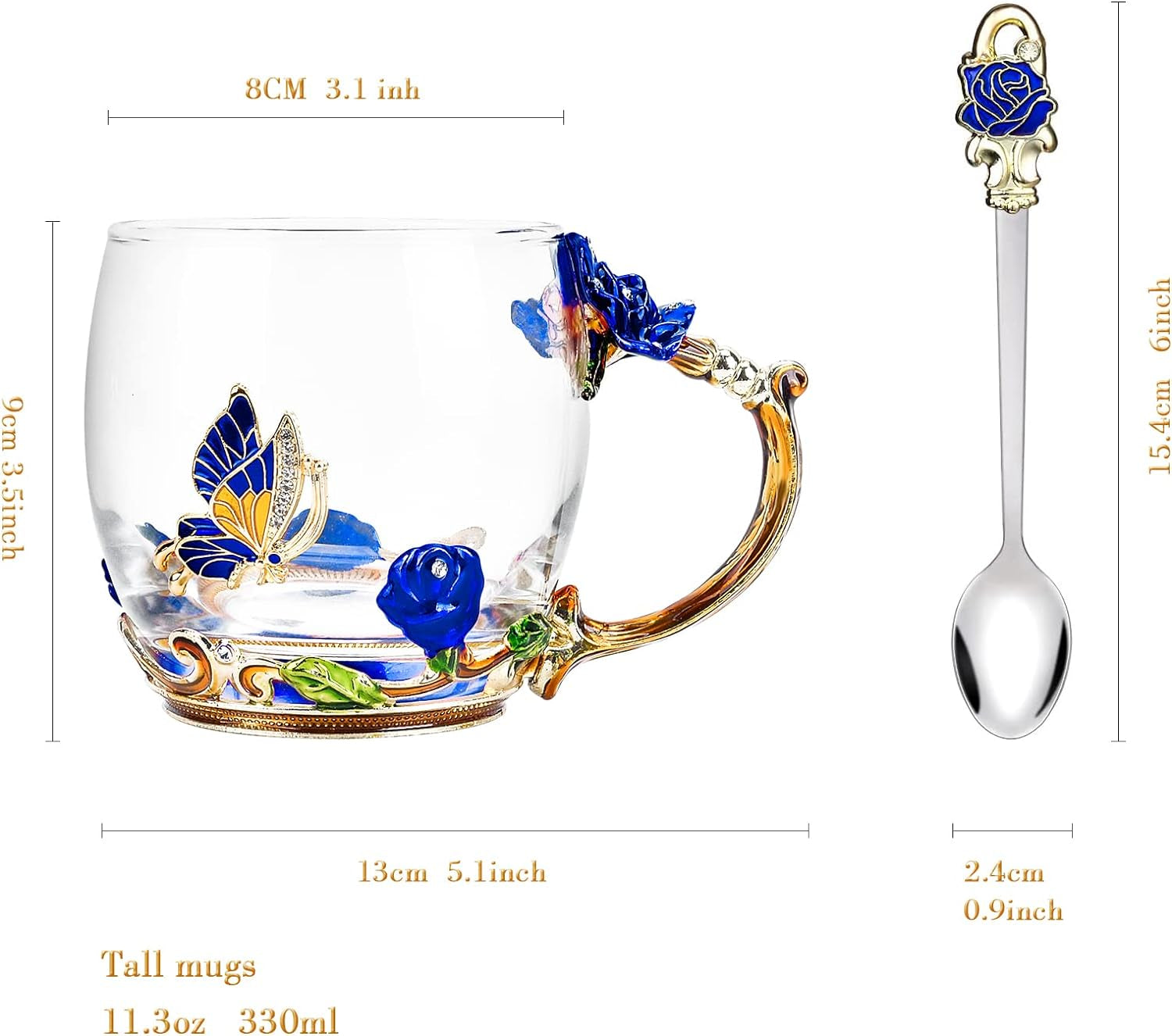 Unique Gifts for Women Mom Coffee Mugs Gifts for Women Birthday Unique Blue Tea Cup Gifts for Women Who Have Everything Womens Gifts for Christmas