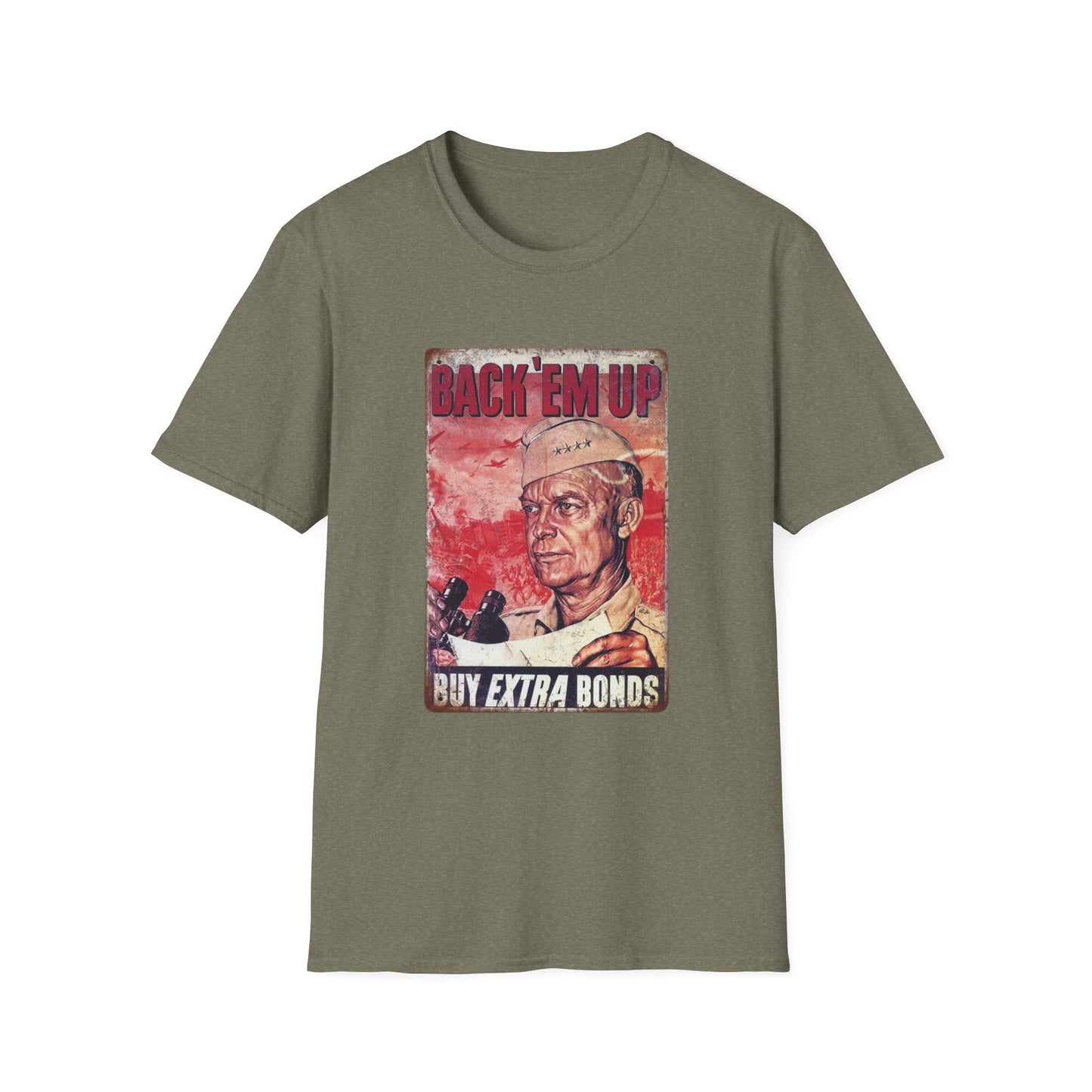 Eisenhower War Bonds  Unisex Softstyle T-Shirt