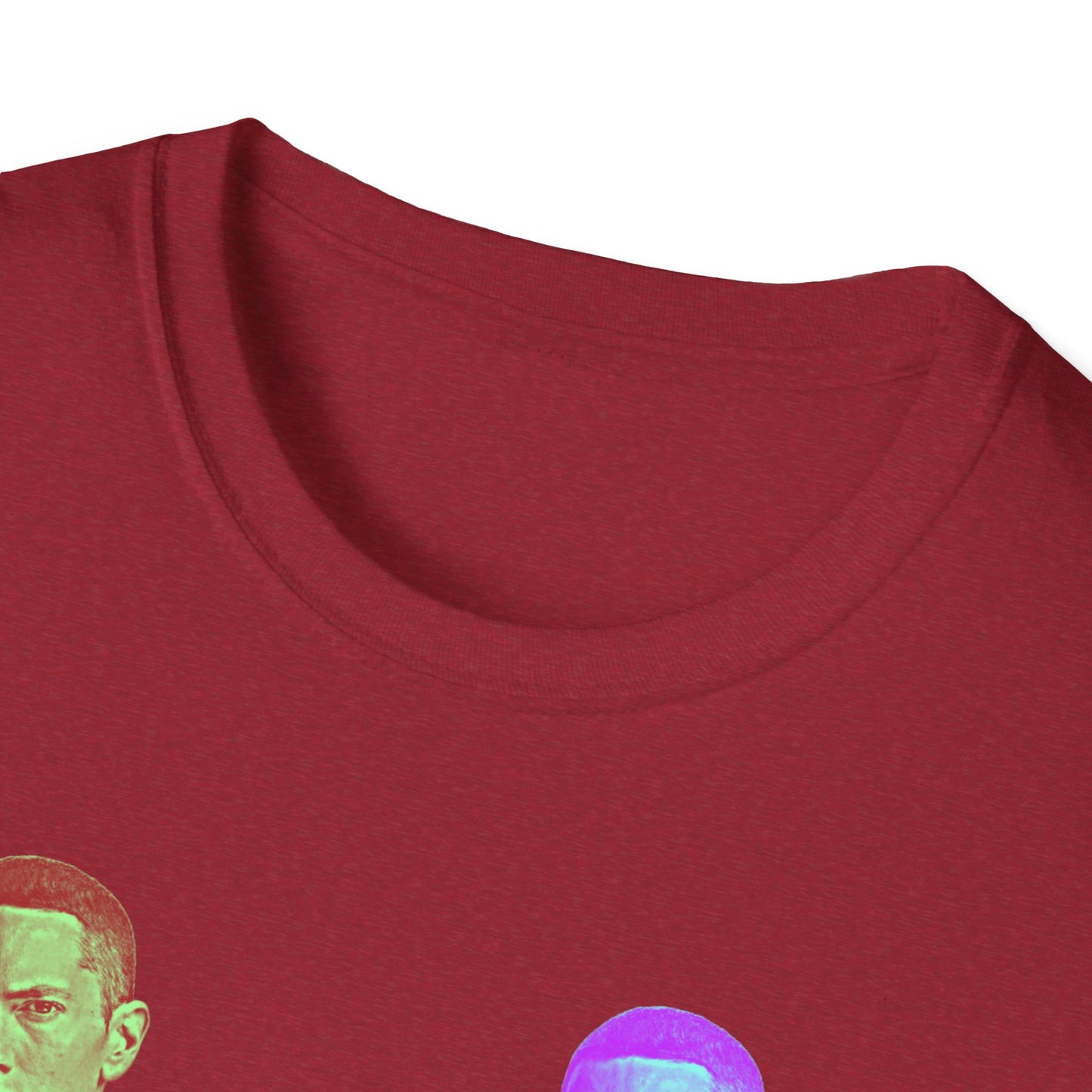 Eminem Andy Warhol Style Pop Art Unisex Softstyle T-Shirt