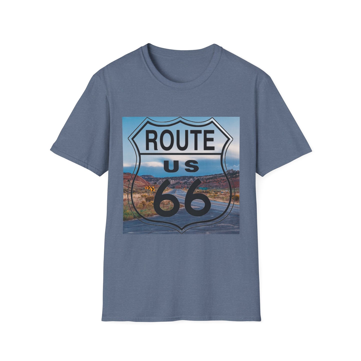 ROUTE 66 HIGHWAY T-Shirt - Retro Travel Tee
