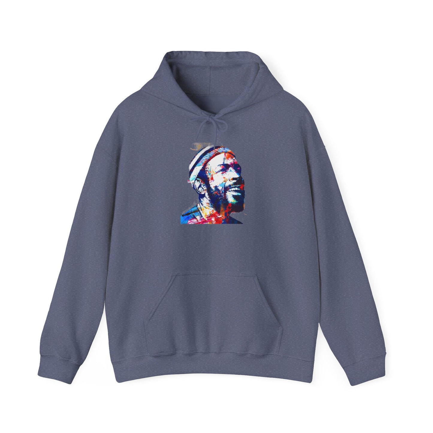 Marvin Gaye Abstract Paintings Unisex Heavy Blend™ Crewneck Sweatshirt Unisex Heavy Blend™ Hooded Sweatshirt