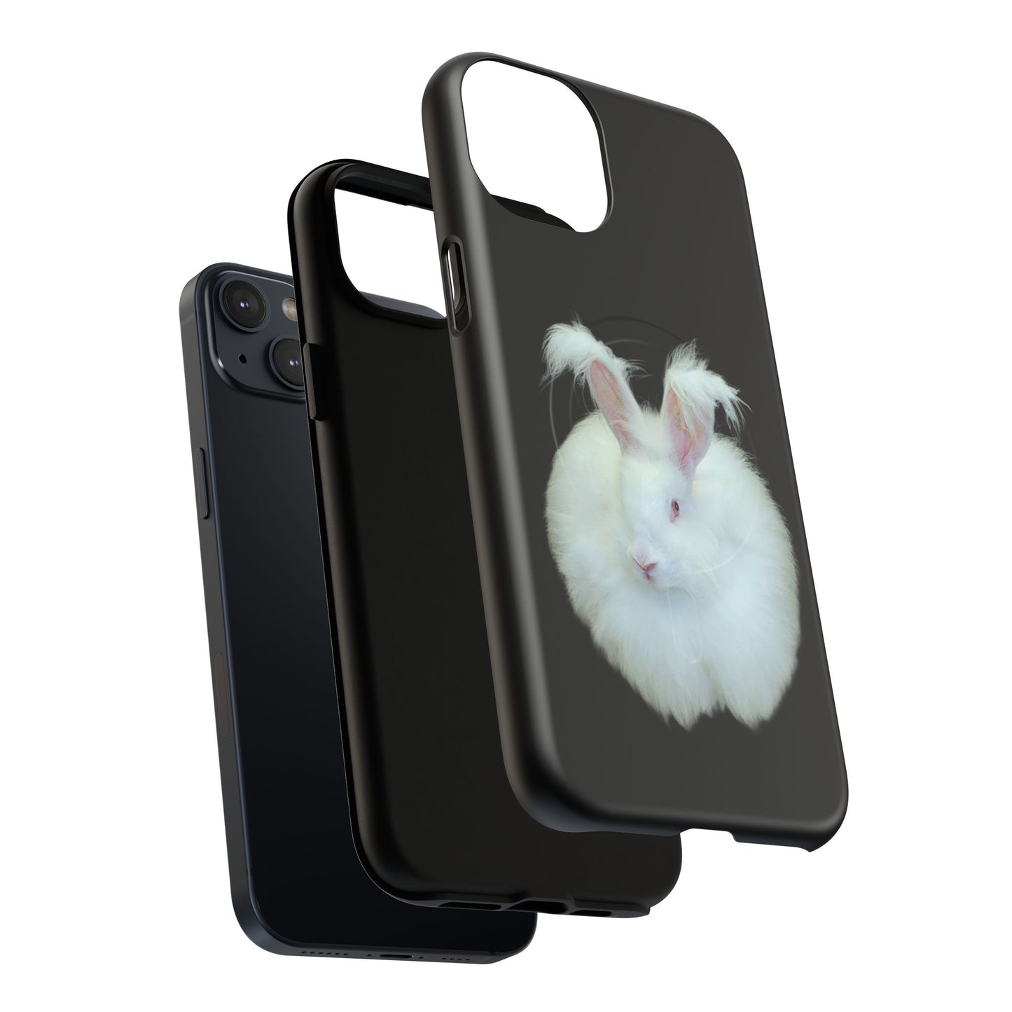 Angora Rabbit Tough Magnetic iPhone Cases