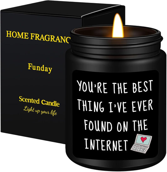 Valentines Day Gifts for Him, Birthday Gifts for Men, Funny Romantic Anniversary Valentines Day Gifts for Boyfriend, Husband, Best Friends, Male, Dad, Candles Gifts for Him