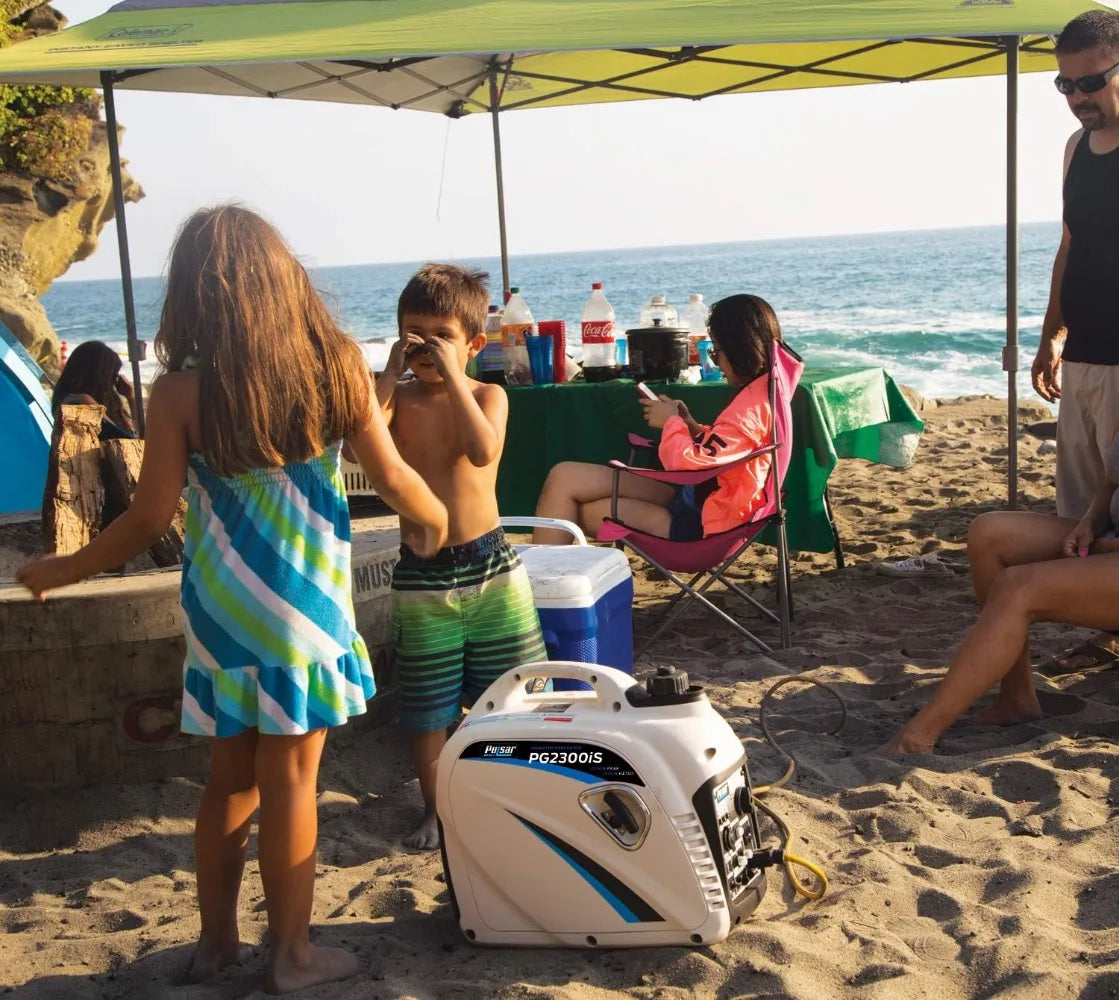 Pg2300Is 2,300W Portable Super Quiet Gas-Powered Inverter Generator with USB Outlet & Parallel Capability,Carb Compliant