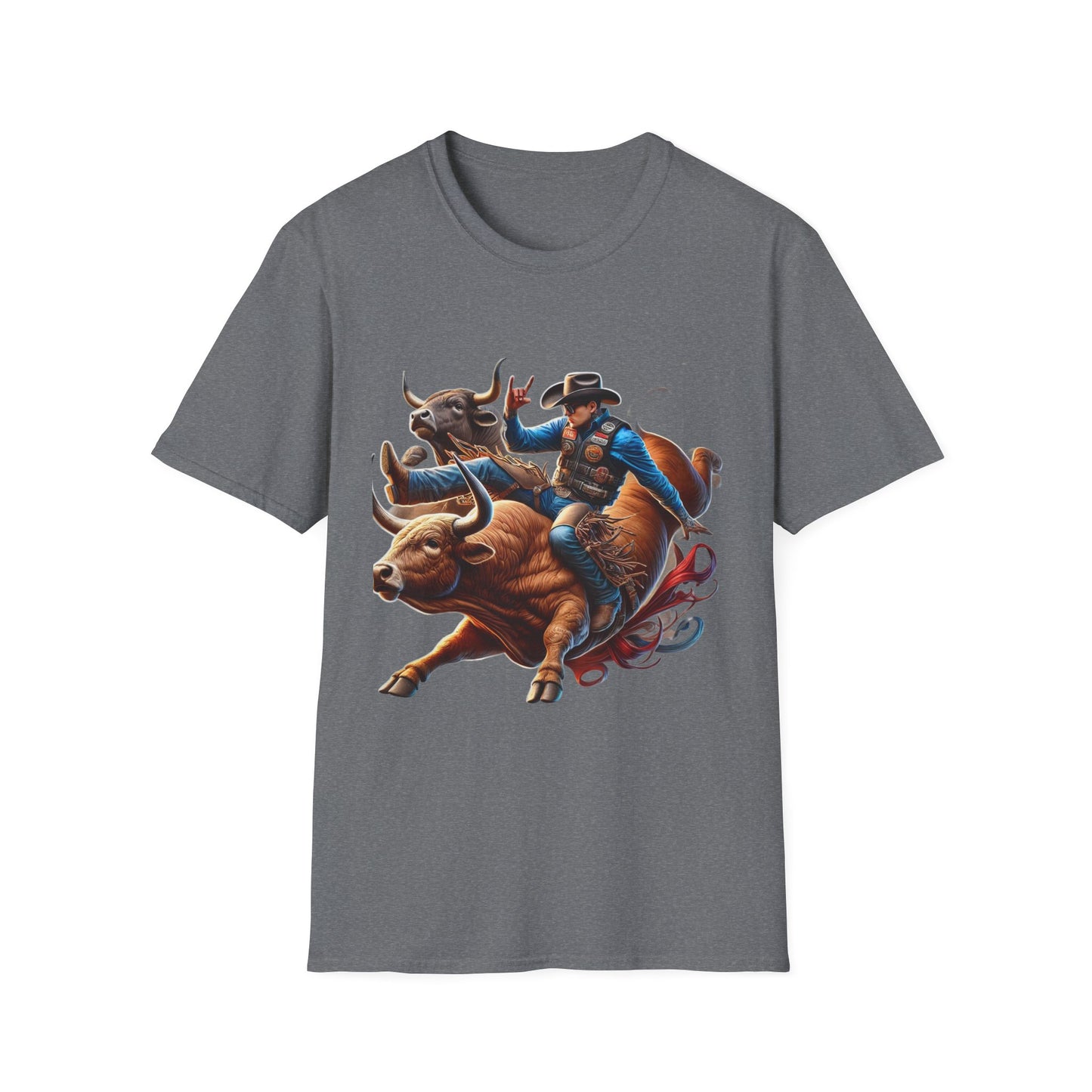 PBR Bull Riding Professional Bull Riders Unisex Softstyle T-Shirt