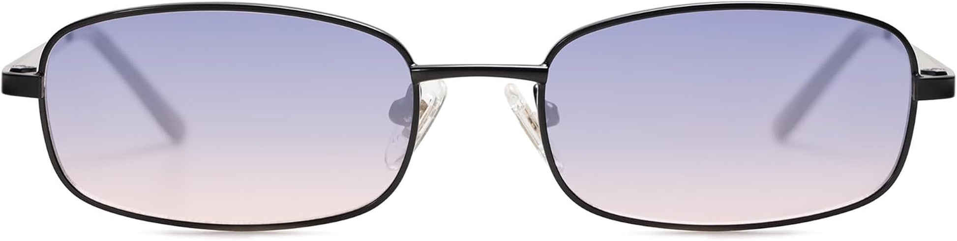 Small Y2K Narrow Rectangle Sunglasses Womens Mens Retro 80S 90S Skinny Sunnies SJ1187