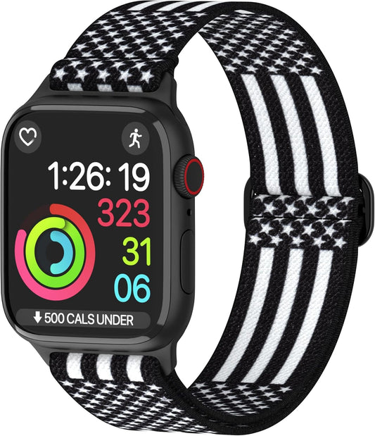 Nylon Apple Watch Bands Unisex - Iwatch 1/2/3/4/5/6/7/8/9/Se/Ultra 2 Bands for 38Mm/40Mm/41Mm/42Mm/44Mm/45Mm/49Mm - 1/4/6/8 Variety Multipack