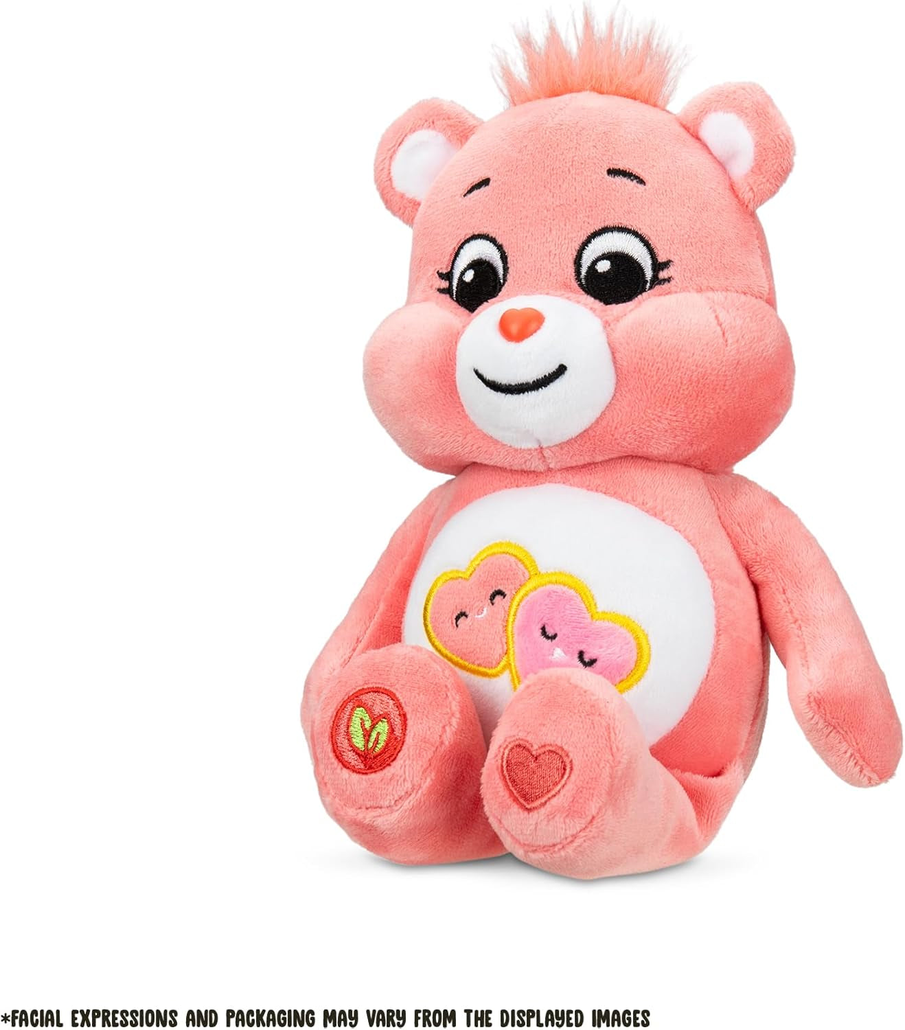 Care Bears | Love-A-Lot Bear 22Cm Bean Plush | Collectable Cute Plush Toy, Cuddly Toys for Children, Soft Toys for Girls and Boys, Cute Teddies Suitable for Girls and Boys Ages 4+ |  22033 UK UK