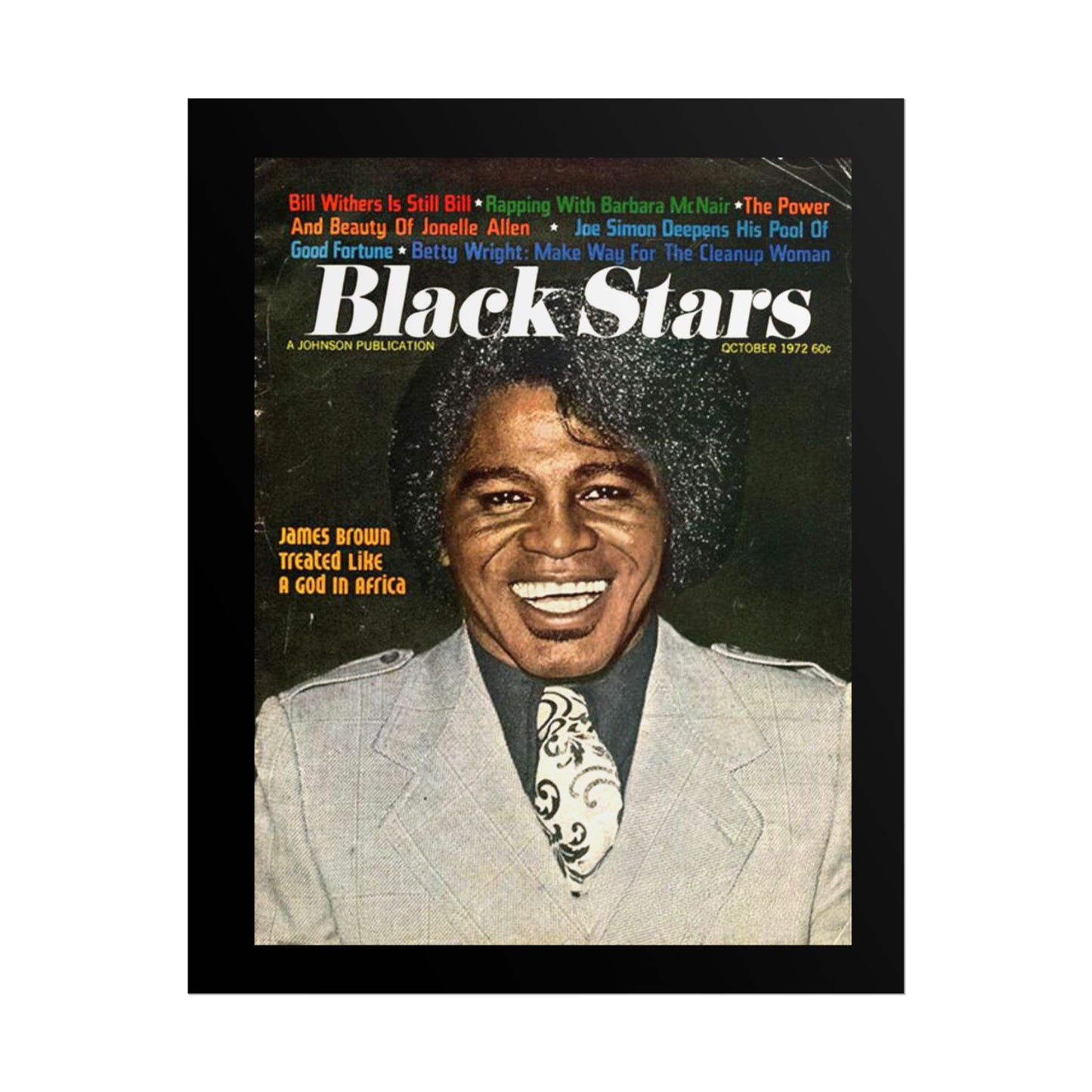 Rolled Posters - JAMES BROWN