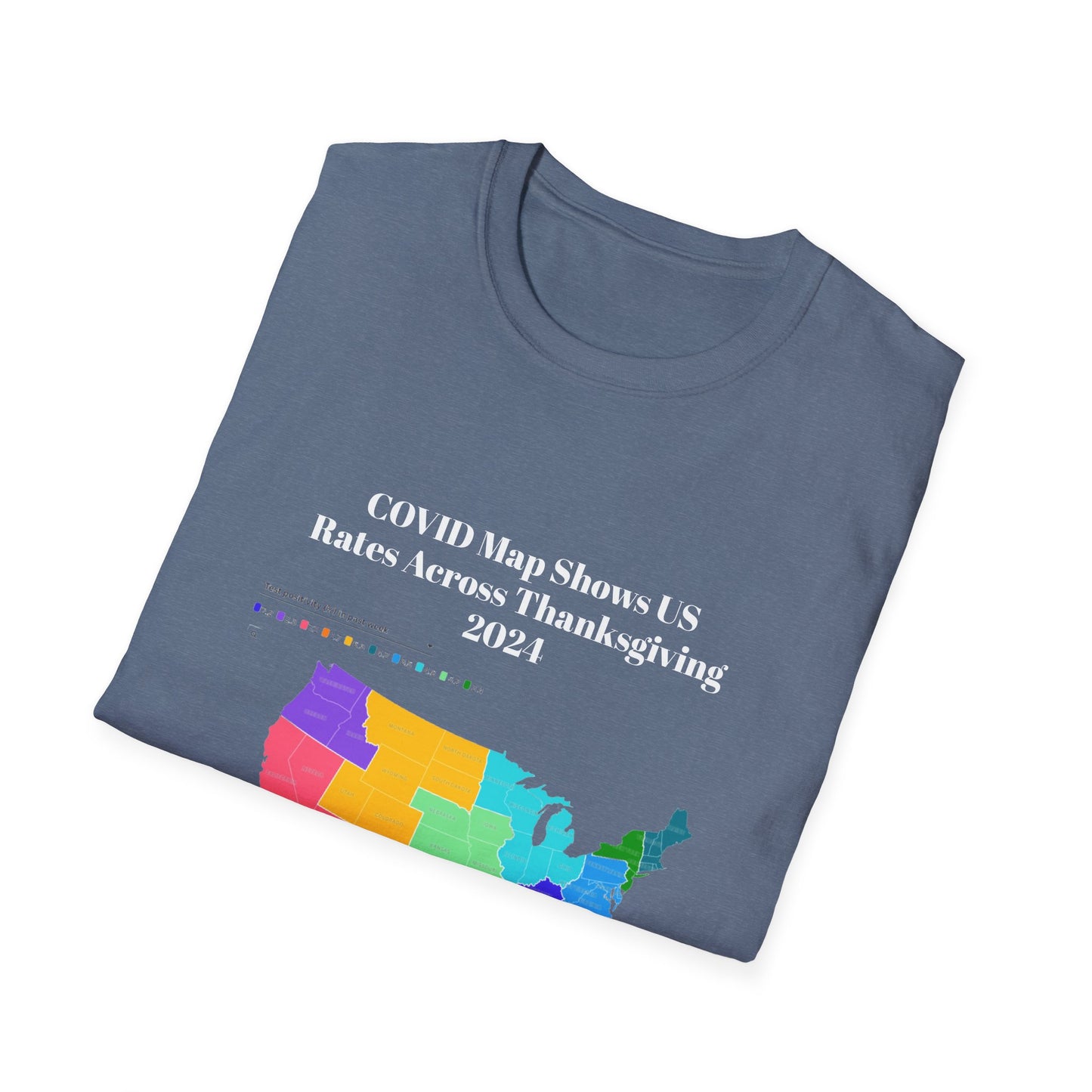 Thanksgiving COVID Map T-Shirt