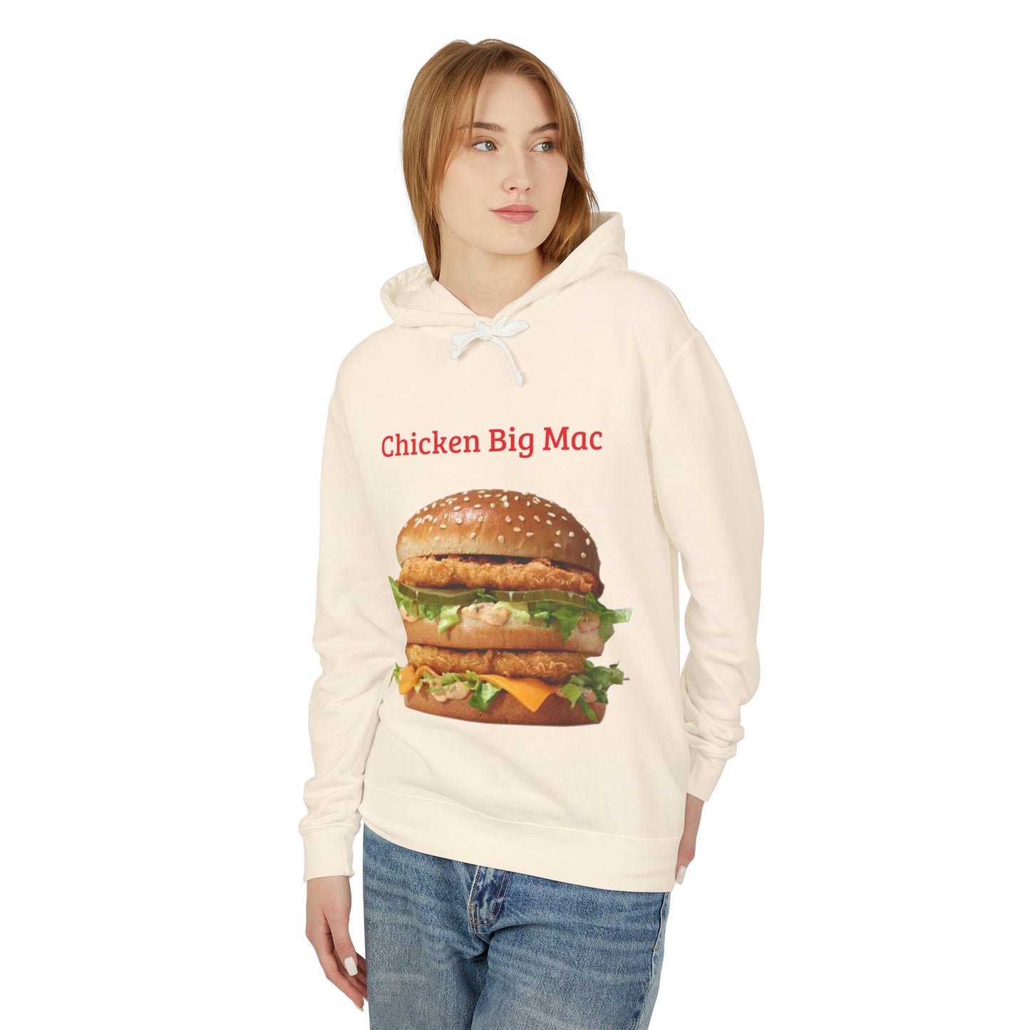 Chicken Big Mac Unisex Hooded Hoodie Sweatshirt