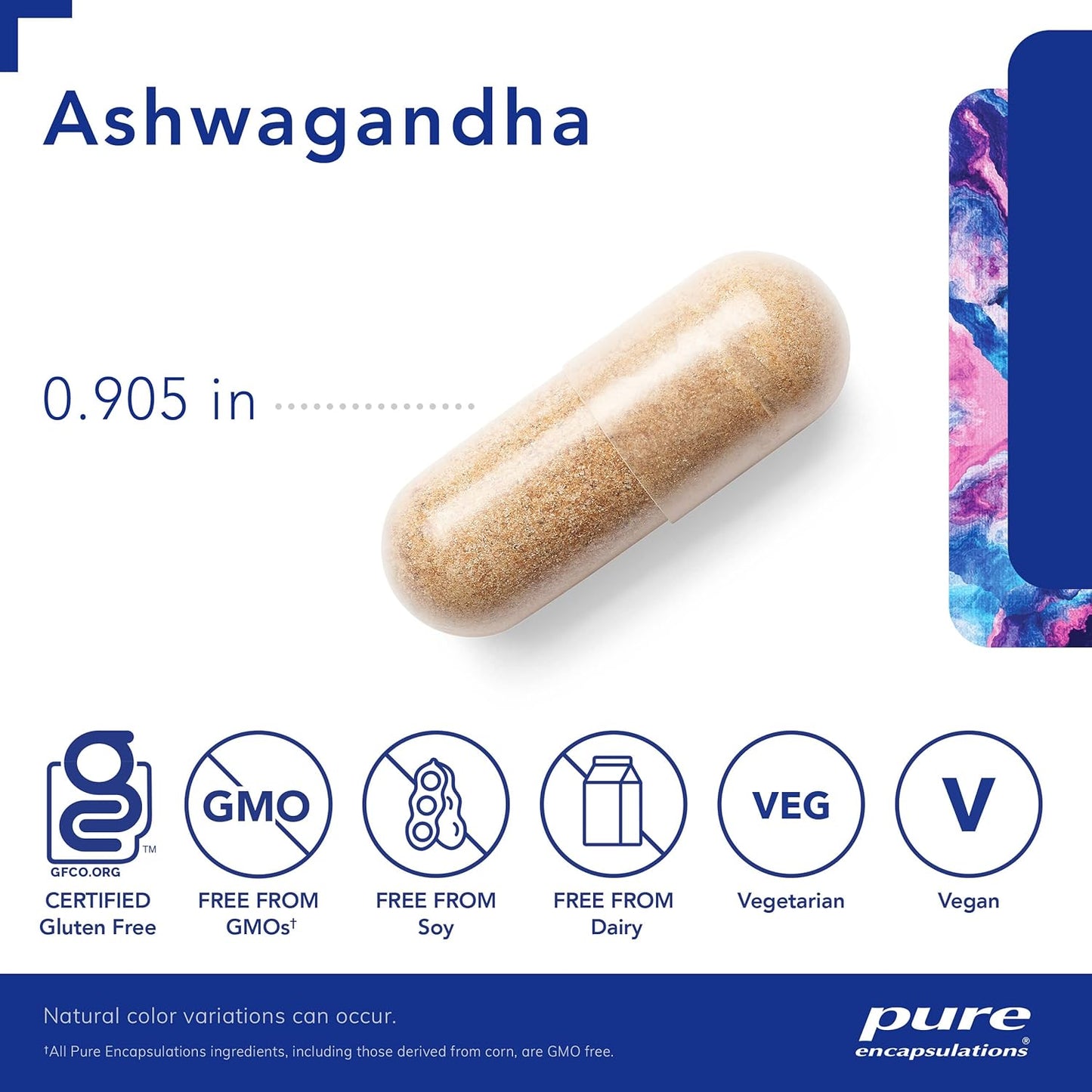 Ashwagandha - 500 Mg Ashwagandha Extract - Metabolism & Stress Support - Immune Support - GMO Free & Vegan - 60 Capsules TLBH