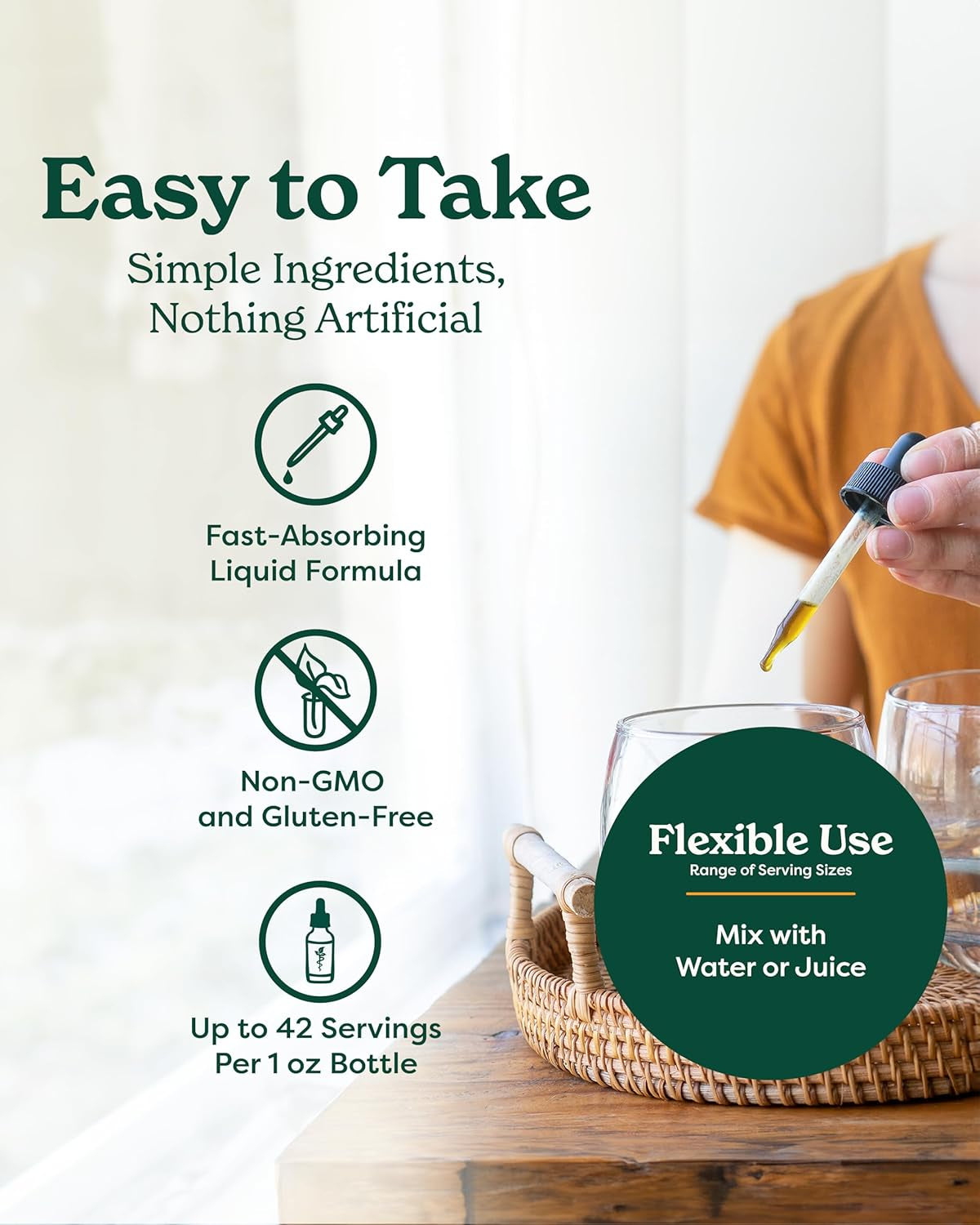 Certified Organic Super Echinacea Liquid Extract for Active Immune System Support - 4 Oz TLBH