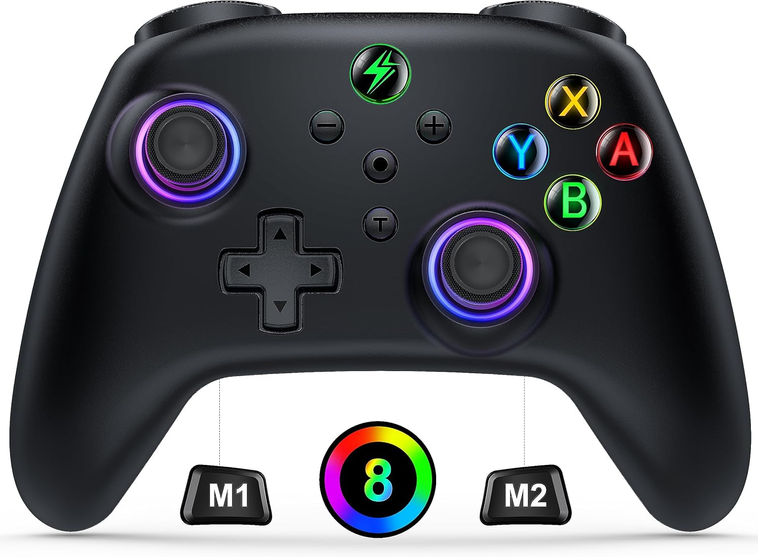 Wireless Switch Controller for Nintendo Switch Controller/Lite/Oled, LED Wired PC Game Joysticks-Wireless Ios/Android Remote, Nintendo Game Accessories Gamepads & Standard Controllers