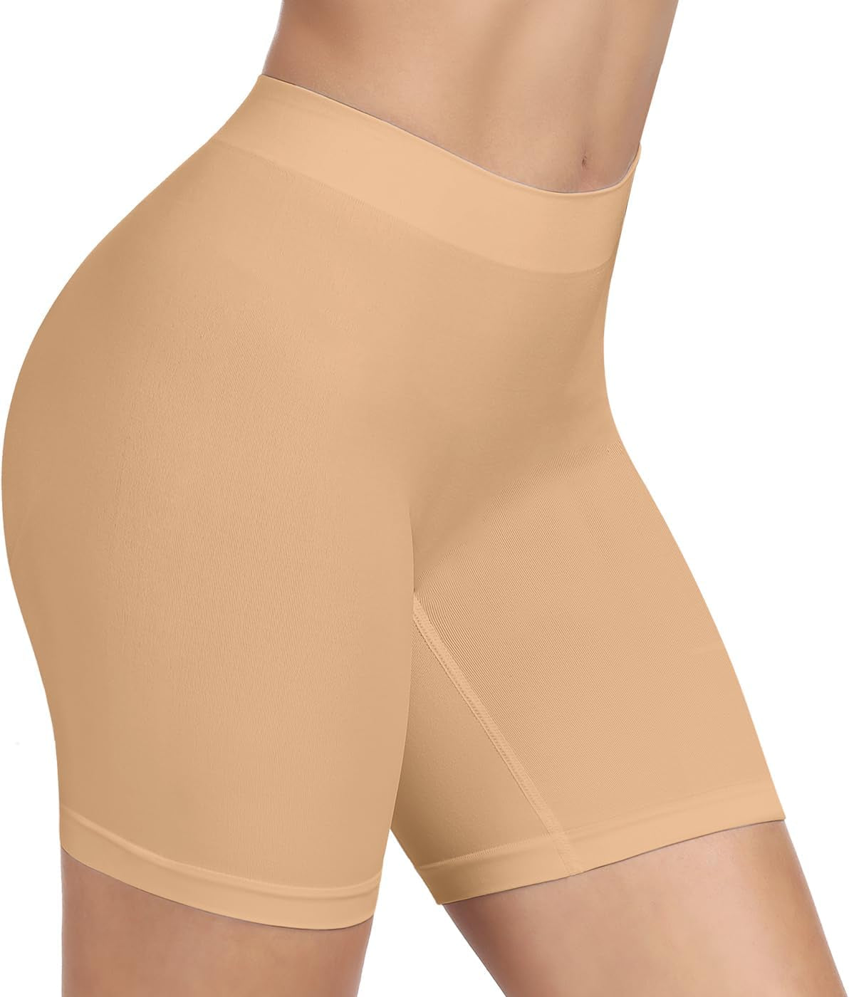Slip Shorts Seamless Smooth Workout Yoga Bike Shorts for Women under Dresses