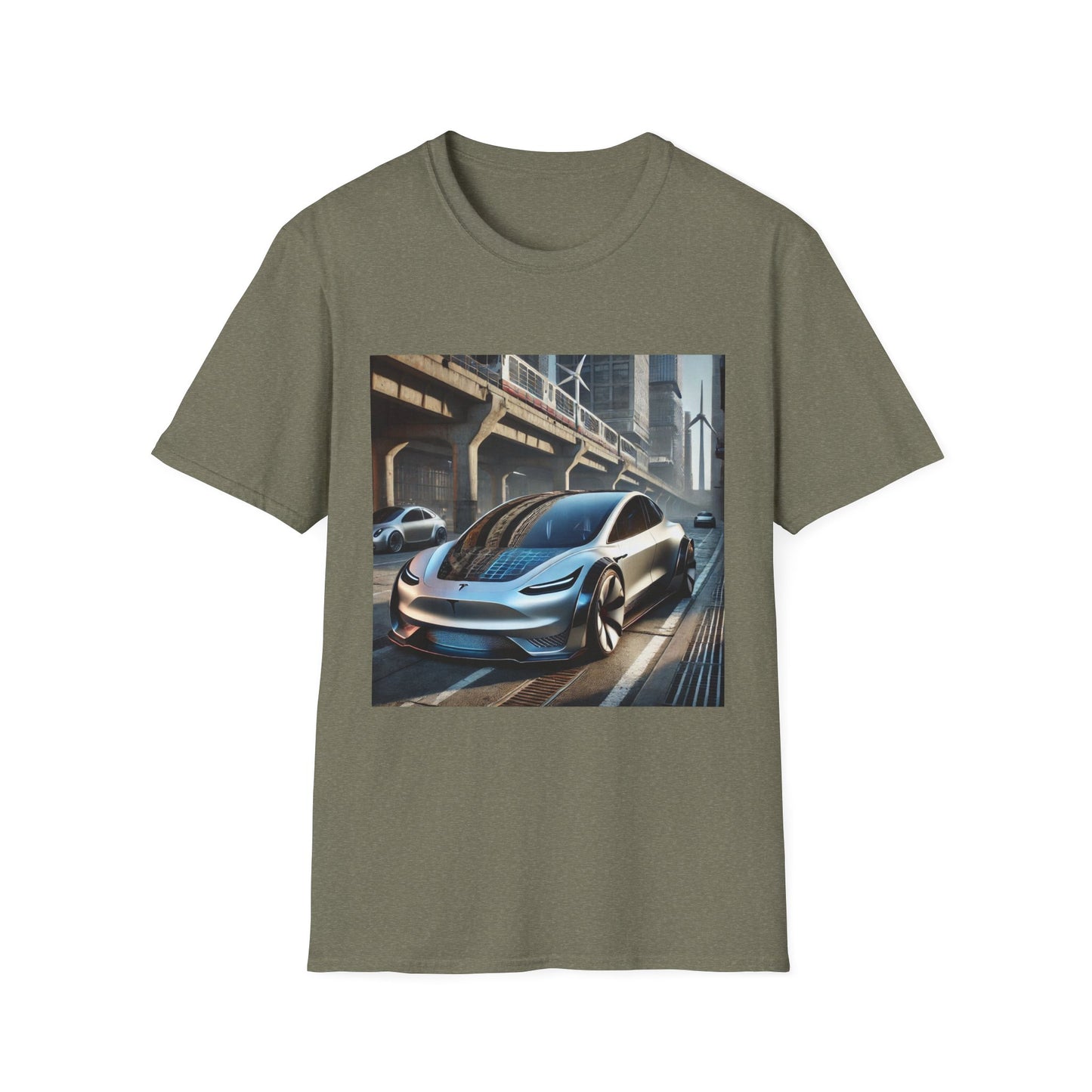 Futuristic Tesla Model T-Shirt