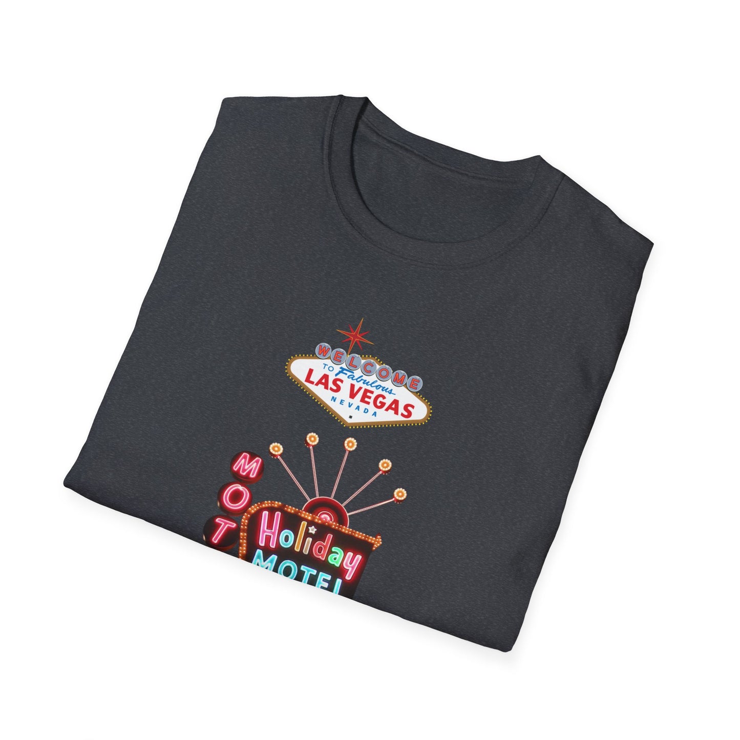 RETRO LAS VEGAS HOLIDAY HOTEL Unisex Softstyle T-Shirt